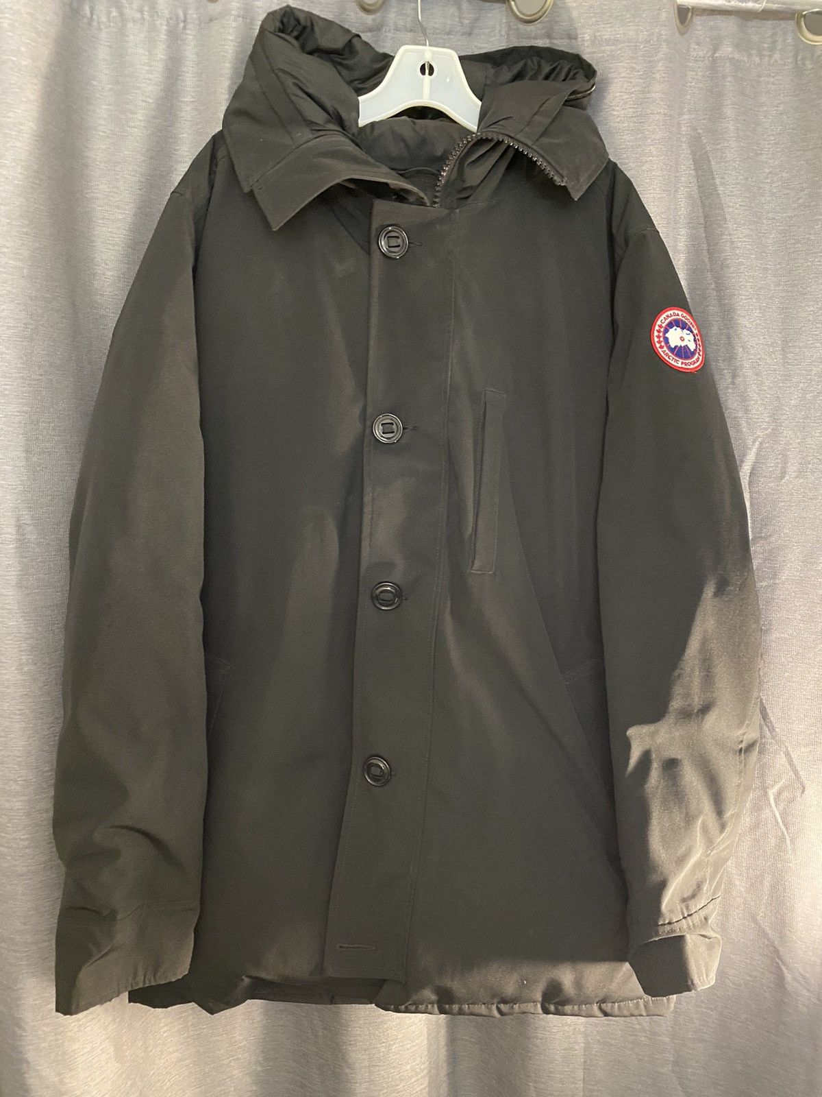 image of Canada Goose Parka No Fur in Black, Men's (Size XL)