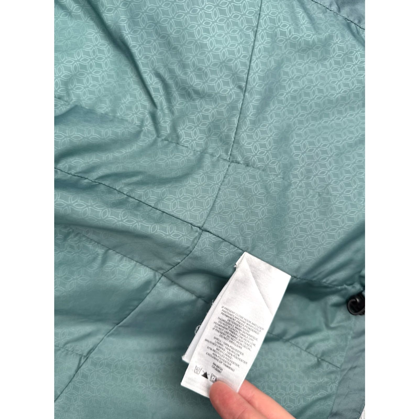 Vintage Columbia Jacket Women Medium Green Interchange 3-in-1 SHELL ONLY Ski Snow Winter Size M / US 6-8 / IT 42-44 - 5 Thumbnail