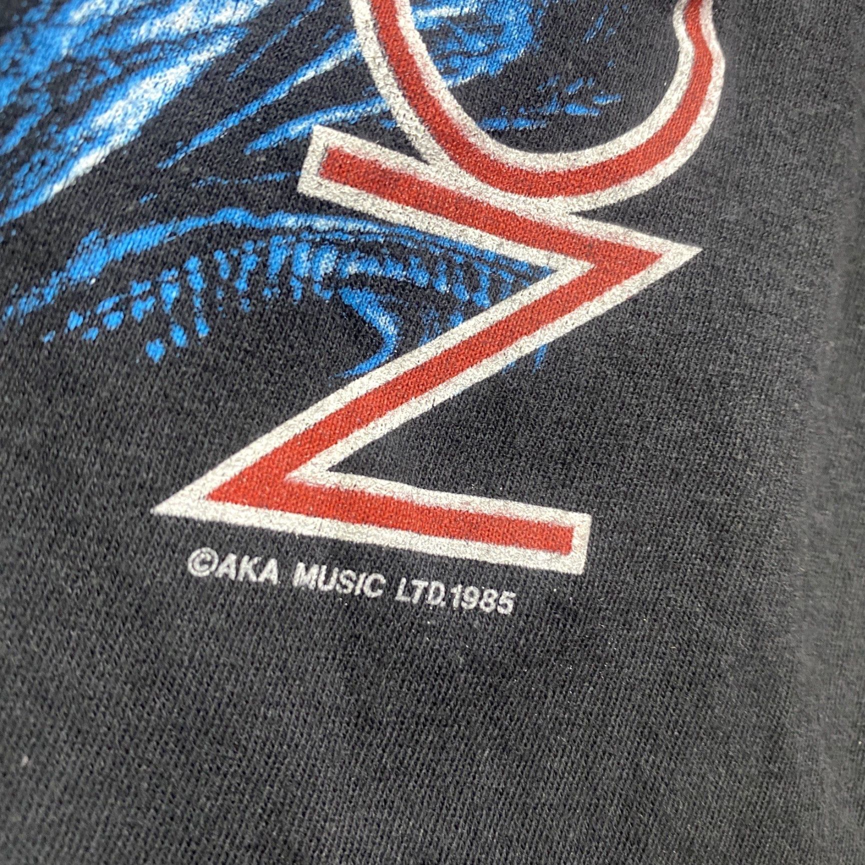 Vintage VINTAGE Julian Lennon Shirt Mens M Black 80S Valotte Rock Pop Band Tee 1985 USA Size US M / EU 48-50 / 2 - 6 Thumbnail