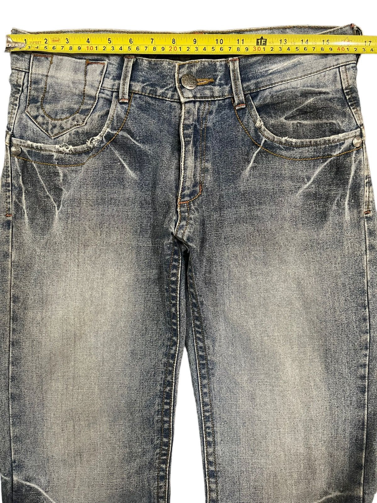 KMRii Vintage Japanese Brand Blue Wash Style Baggy Jeans Size US 32 / EU 48 - 10 Thumbnail