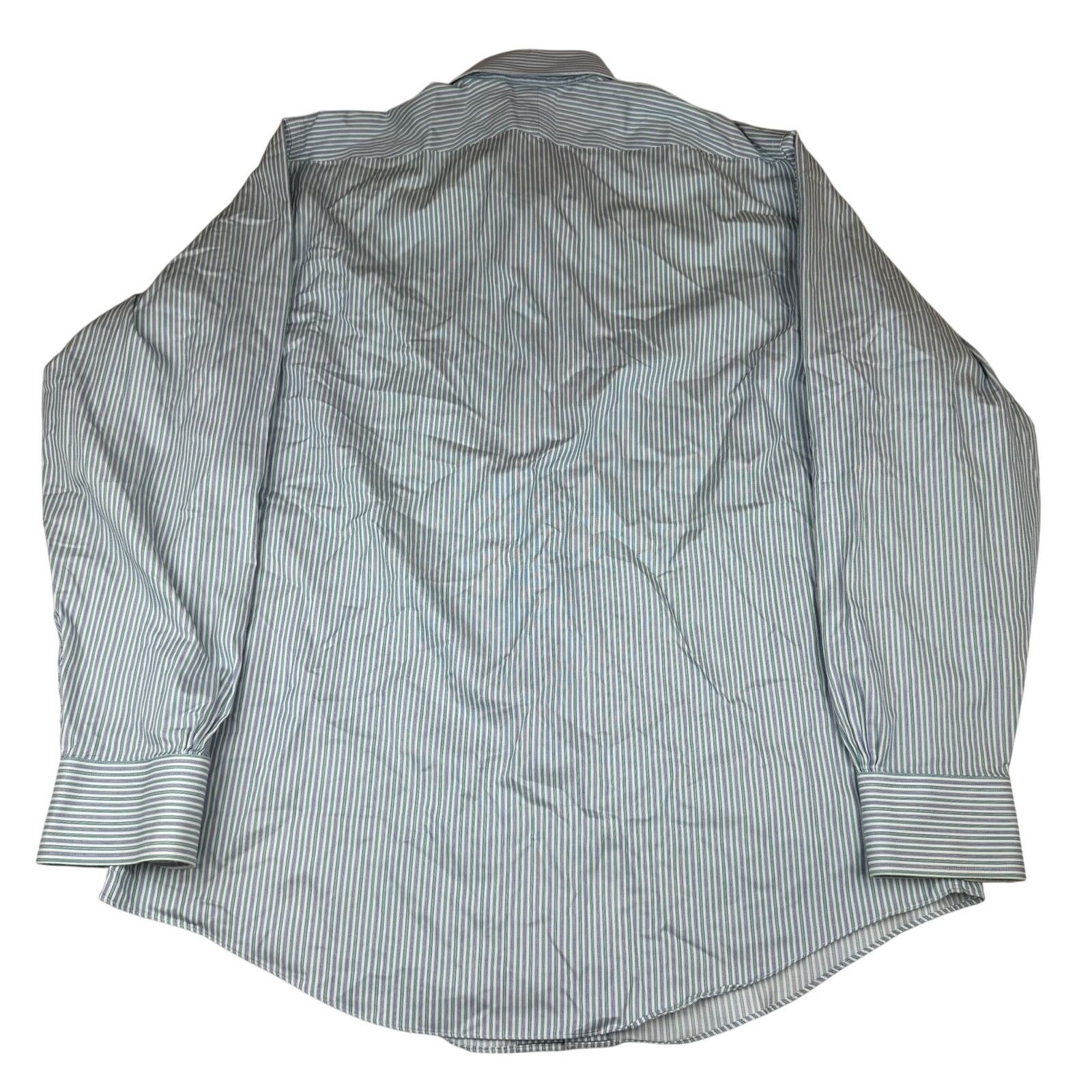 Brooks Brothers Brooks Brothers Madison Supima Striped Dress Shirt 16.5 36 Size US XL / EU 56 / 4 - 3 Thumbnail