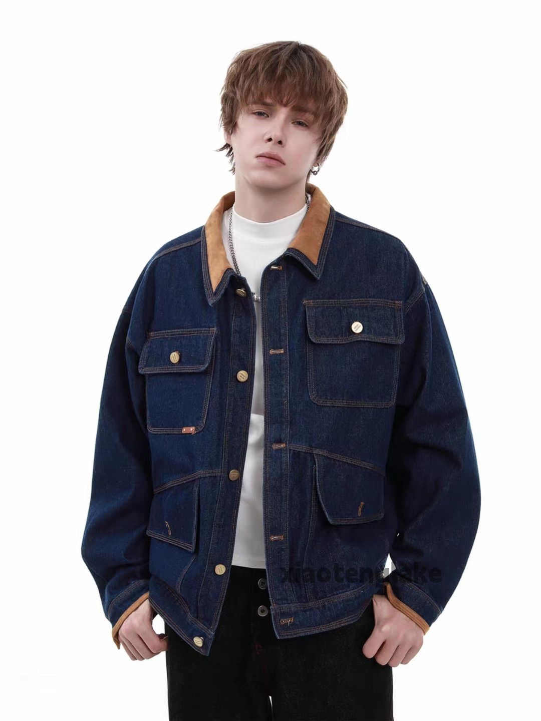 Vintage Unisex outdoor utility workwear carpenter cargo jacket Size US XL / EU 56 / 4 - 5 Thumbnail