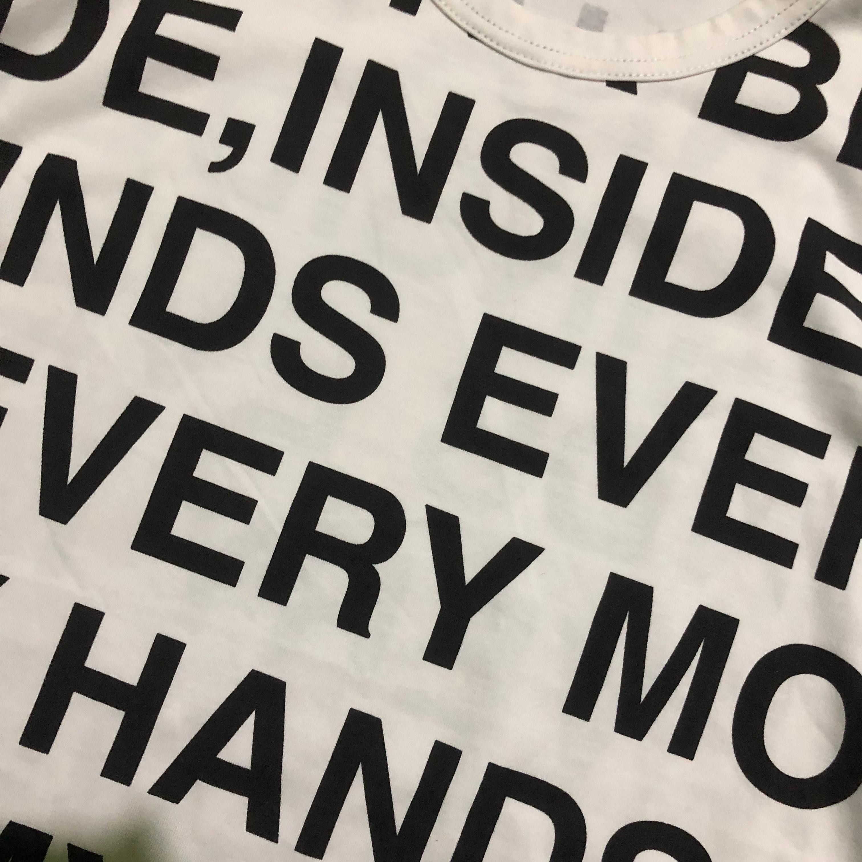 Junya Watanabe AW 17 Junya Watanabe Poem Tee Size US M / EU 48-50 / 2 - 2 Thumbnail