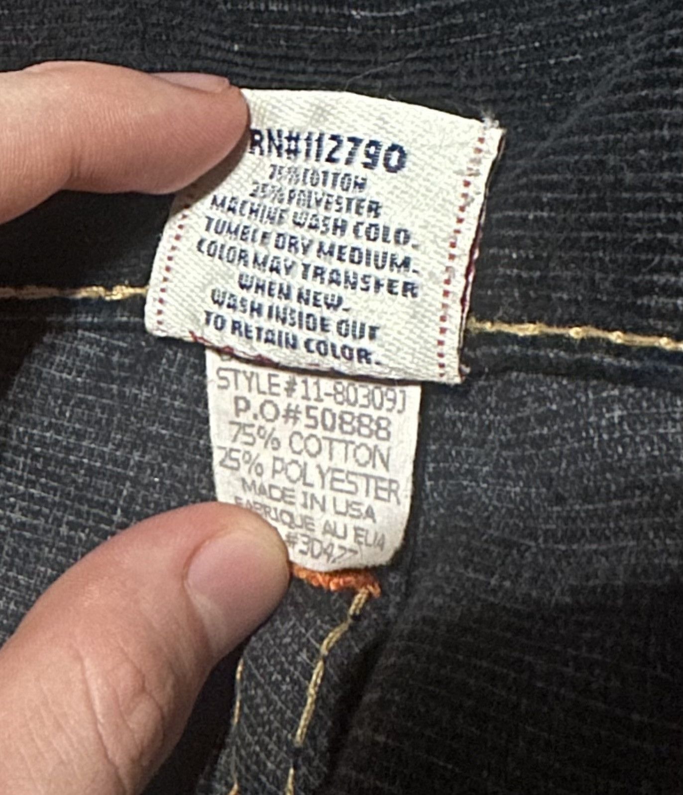 True Religion True Religion World Tour Joey corduroy Bootcut Jeans Size 32" / US 10 / IT 46 - 15 Thumbnail