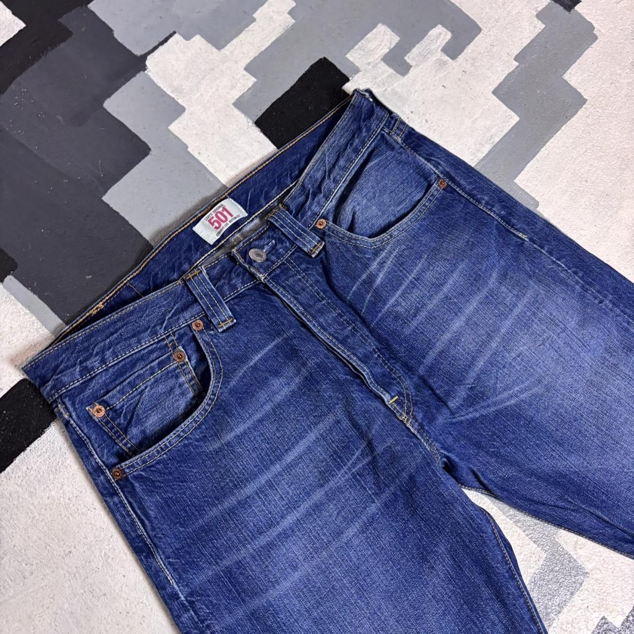 Japanese Brand × Levi's × Vintage Levi's 501 Jeans Size US 33 - 3 Thumbnail