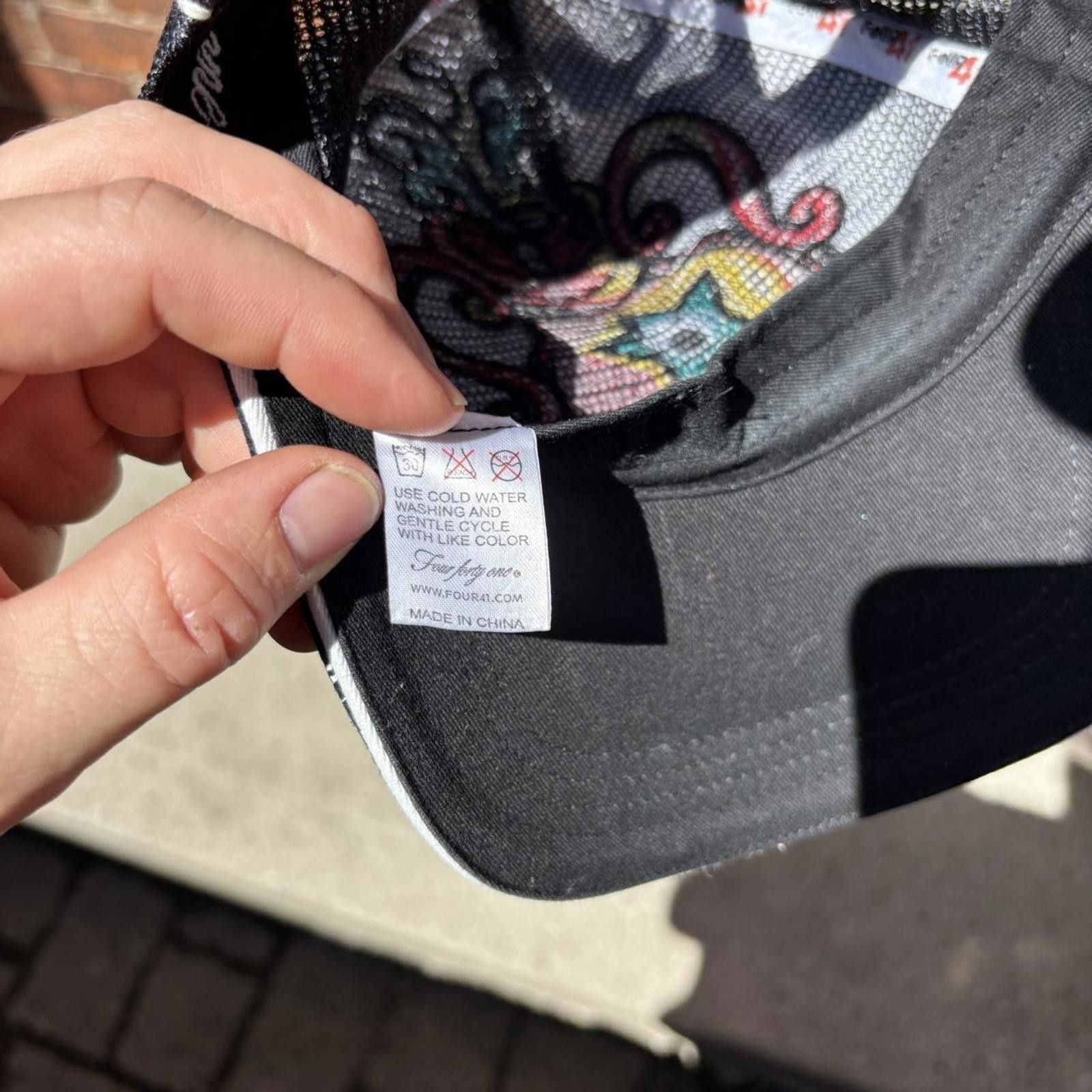 Designer four forty one Aquarius SnapBack tracker hat four 41 Size ONE SIZE - 6 Thumbnail