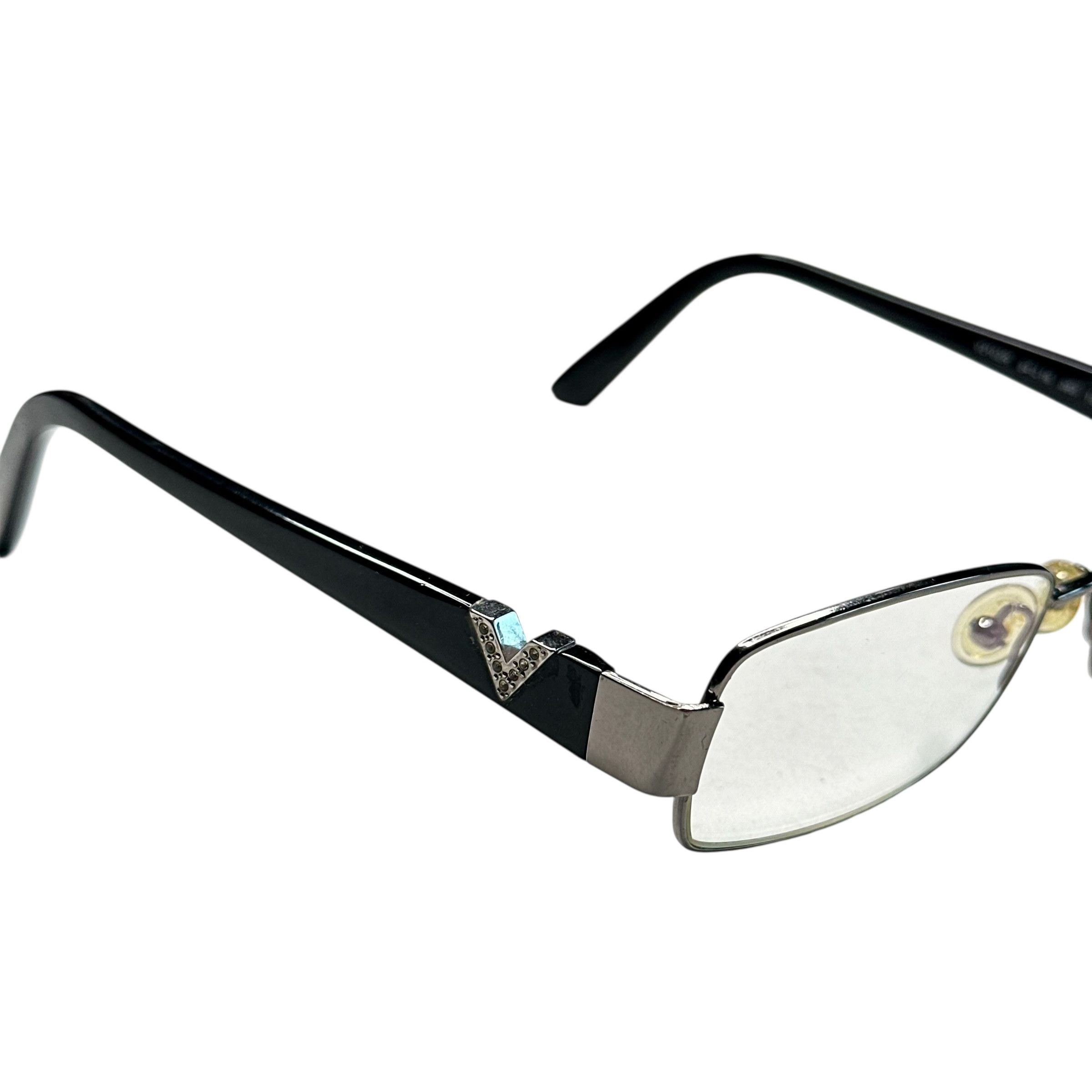 Valentino Valentino Swarovski Slim Glasses Size ONE SIZE - 3 Thumbnail