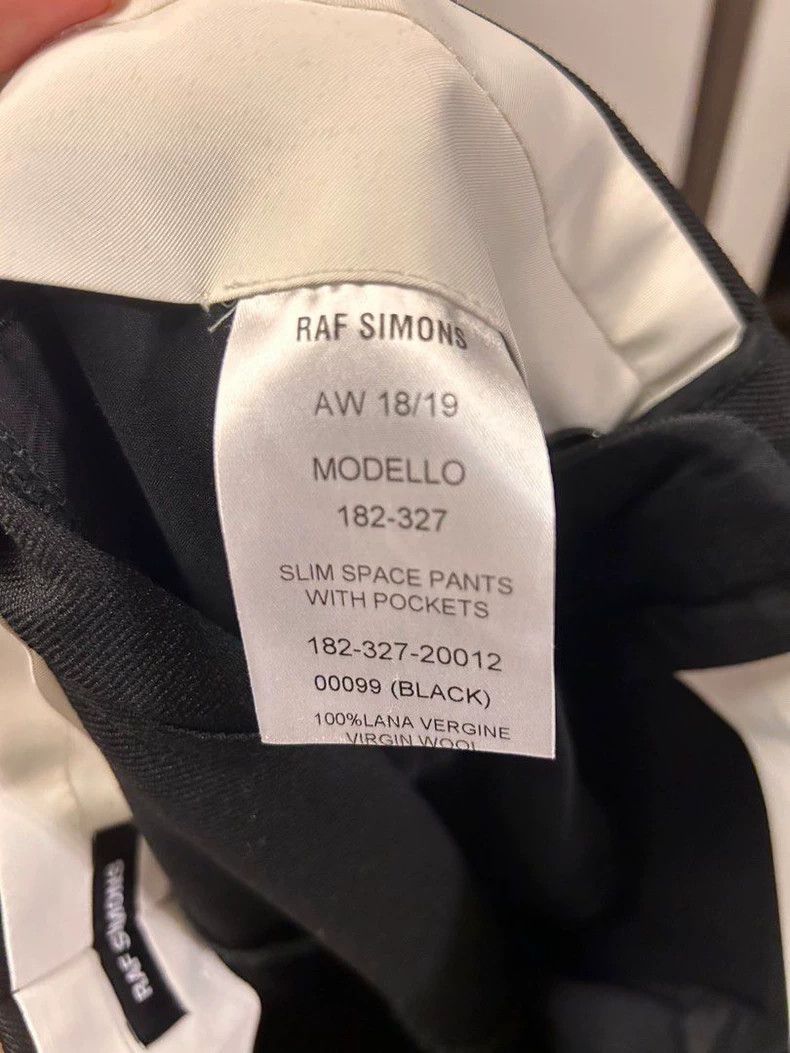 Raf Simons Raf simons Pocket, double-layer, space, woollen pants Size US 29 - 5 Thumbnail