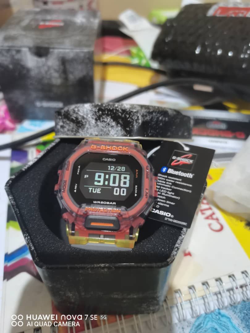 G Shock Casio G Shock GBB200- 1A5DR Size ONE SIZE - 6 Thumbnail