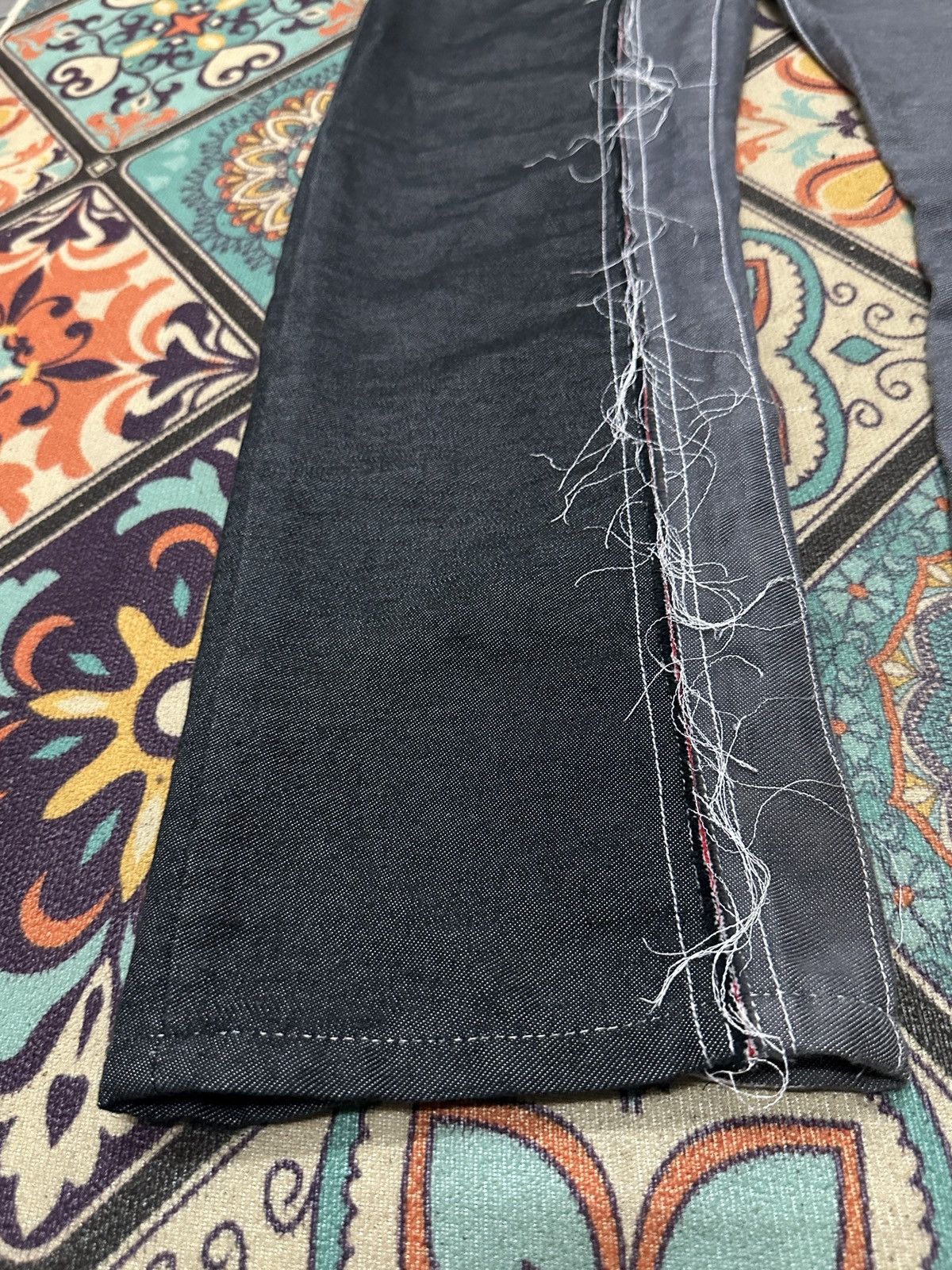 Comme des Garcons Homme Plus SS06 Comme des Garcons Reconstructed Hybrid Denim Pant Size US 30 / EU 46 - 4 Thumbnail