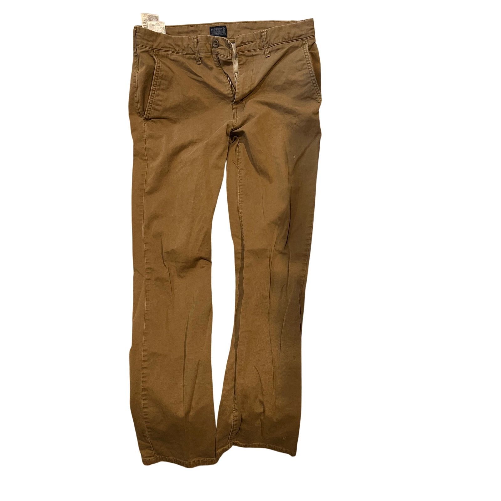 Levi's Levi Strauss Chino Tan Beige Pants Mens 33x30 Size US 33 - 1 Thumbnail