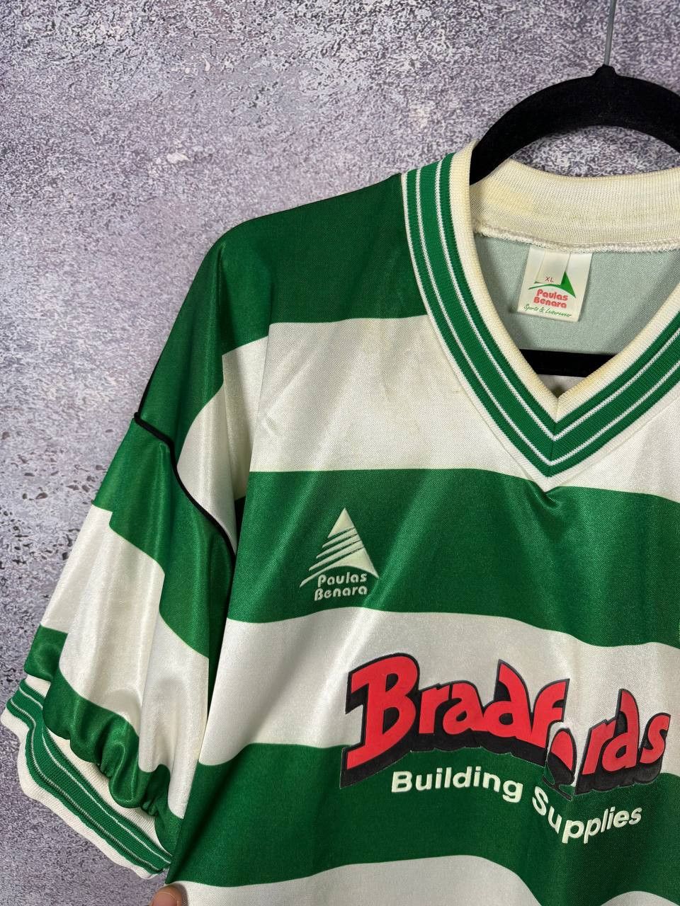 Vintage Yeovil Town FC 2003/04 Paulas Benara Vintage Soccer Jersey Size US XL / EU 56 / 4 - 6 Thumbnail