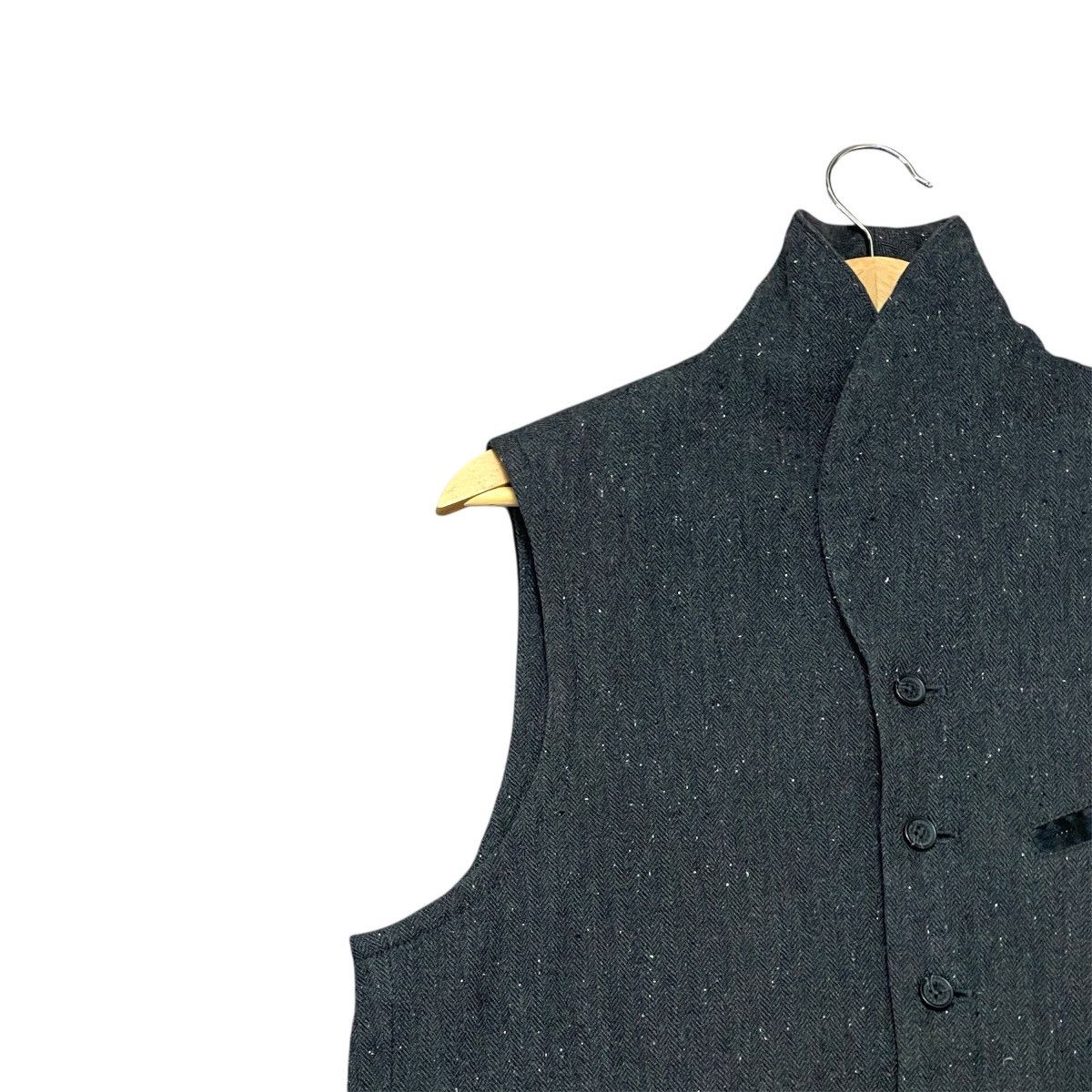 Diesel Vintage Diesel Wool Blend Buttoned Down Vest Size 42L - 5 Thumbnail