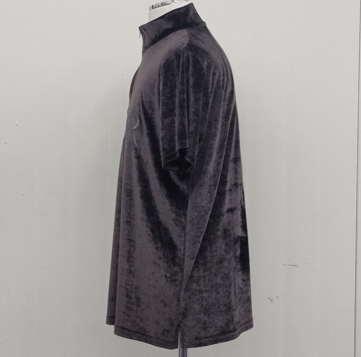 Dior Dior Half Zip up Velvet Tee Size US M / EU 48-50 / 2 - 3 Thumbnail