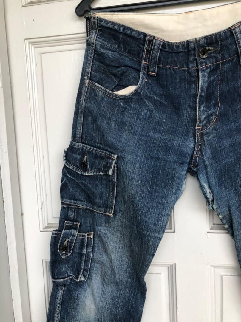 Japanese Brand × Johnbull × KOJIMA GENES Rare Jeans John Bull Kojima Japan with 7 pocket Size US 31 - 5 Thumbnail
