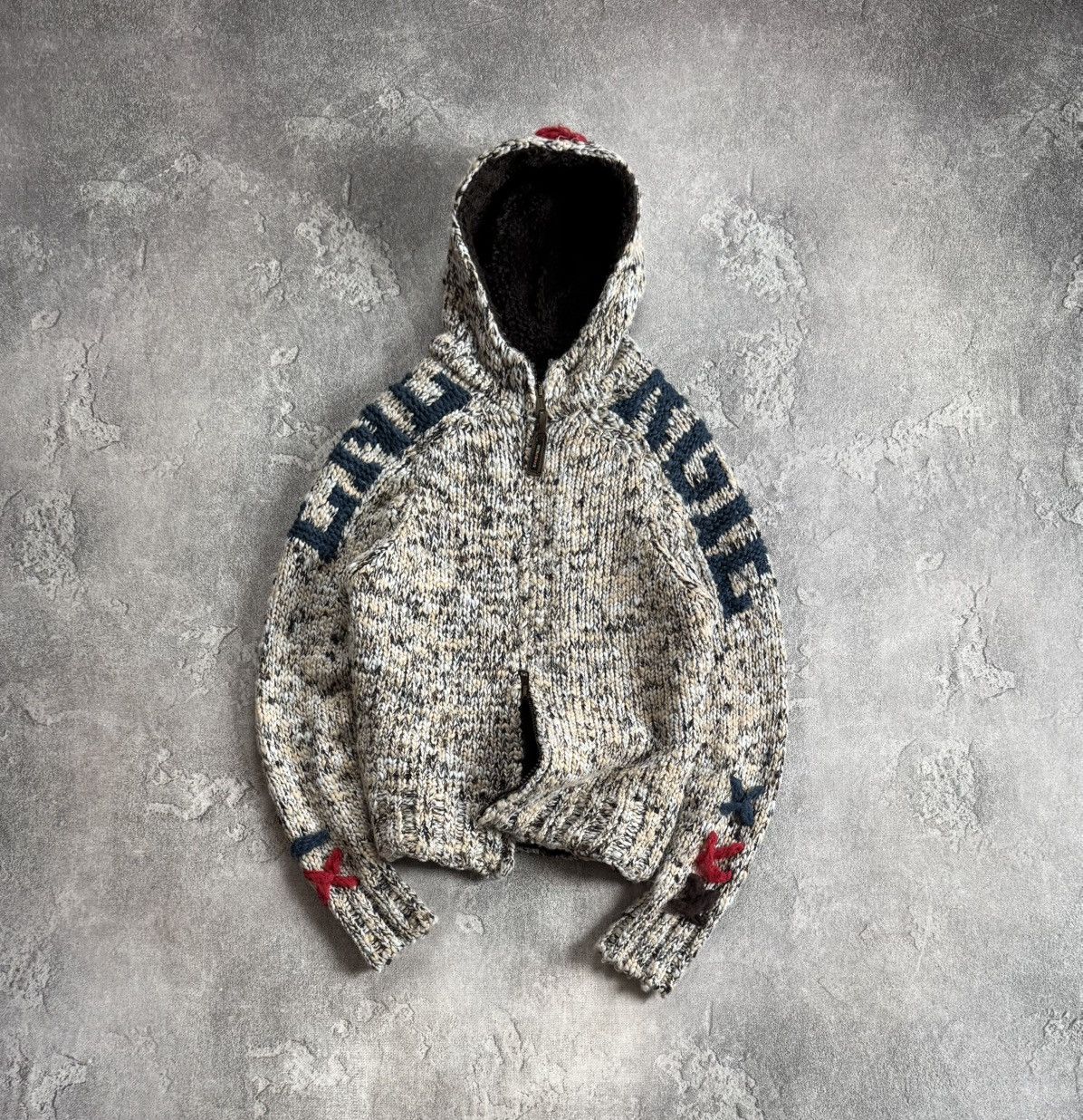 Energie ENERGIE x MISS SIXTY M/size Chunky knitted hoodie jacket fur Size M / US 6-8 / IT 42-44 - 1 Thumbnail