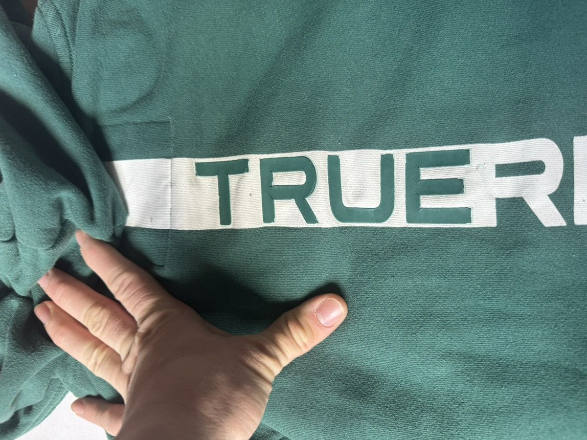 True Religion True Religion Double-Zip Boxy Hoodie - Forest Green Size US L / EU 52-54 / 3 - 9 Thumbnail