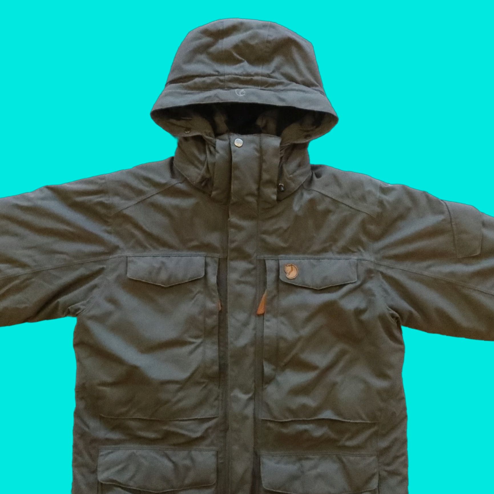 Vintage VINTAGE FjallRaven Yupik Parka Jacket Men L Gray FjallRaven Yupik Parka Jacket L Gray Mens Size US L / EU 52-54 / 3 - 1 Thumbnail
