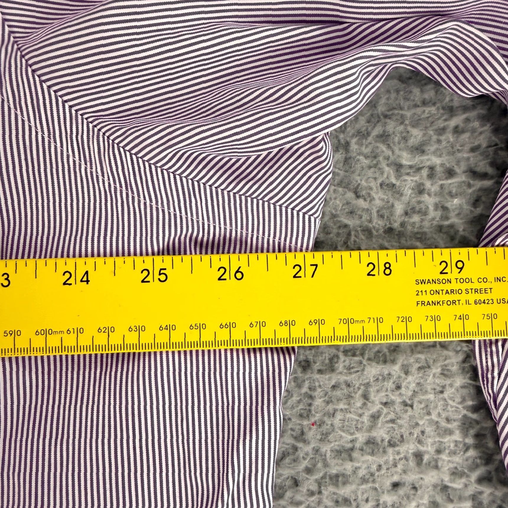 Ralph Lauren Ralph Lauren Button-Down Shirt Mens XXL Purple Stripe Long Sleeve Classic Size US XXL / EU 58 / 5 - 5 Thumbnail