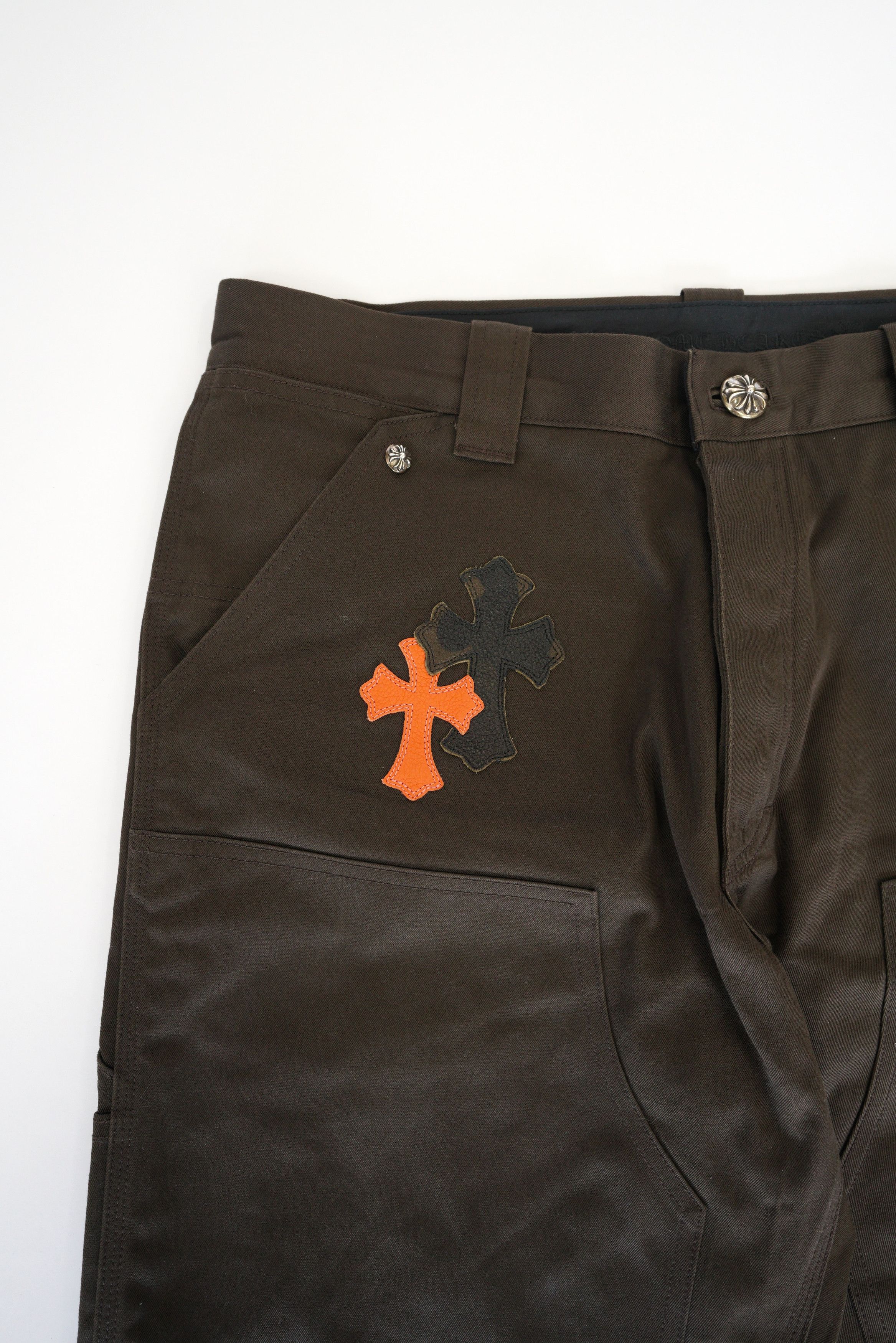 Chrome Hearts Chrome Hearts Cross Patch Double Knee Carpenter Pants - 36 Size US 36 / EU 52 - 3 Thumbnail