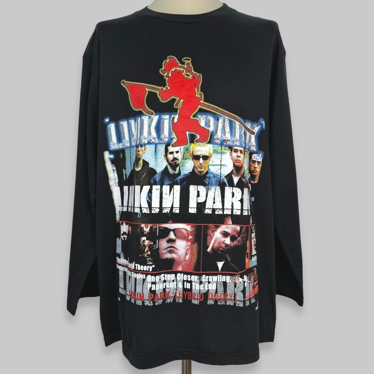 Band Tees Vintage Linkin Park ‘Hybrid Theory’ Misprint Euro LS T Shirt Size US XL / EU 56 / 4 - 1 Thumbnail