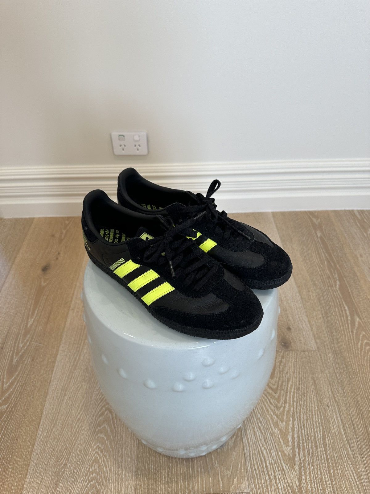 Adidas x Neighborhood Samba Black/Neon Green