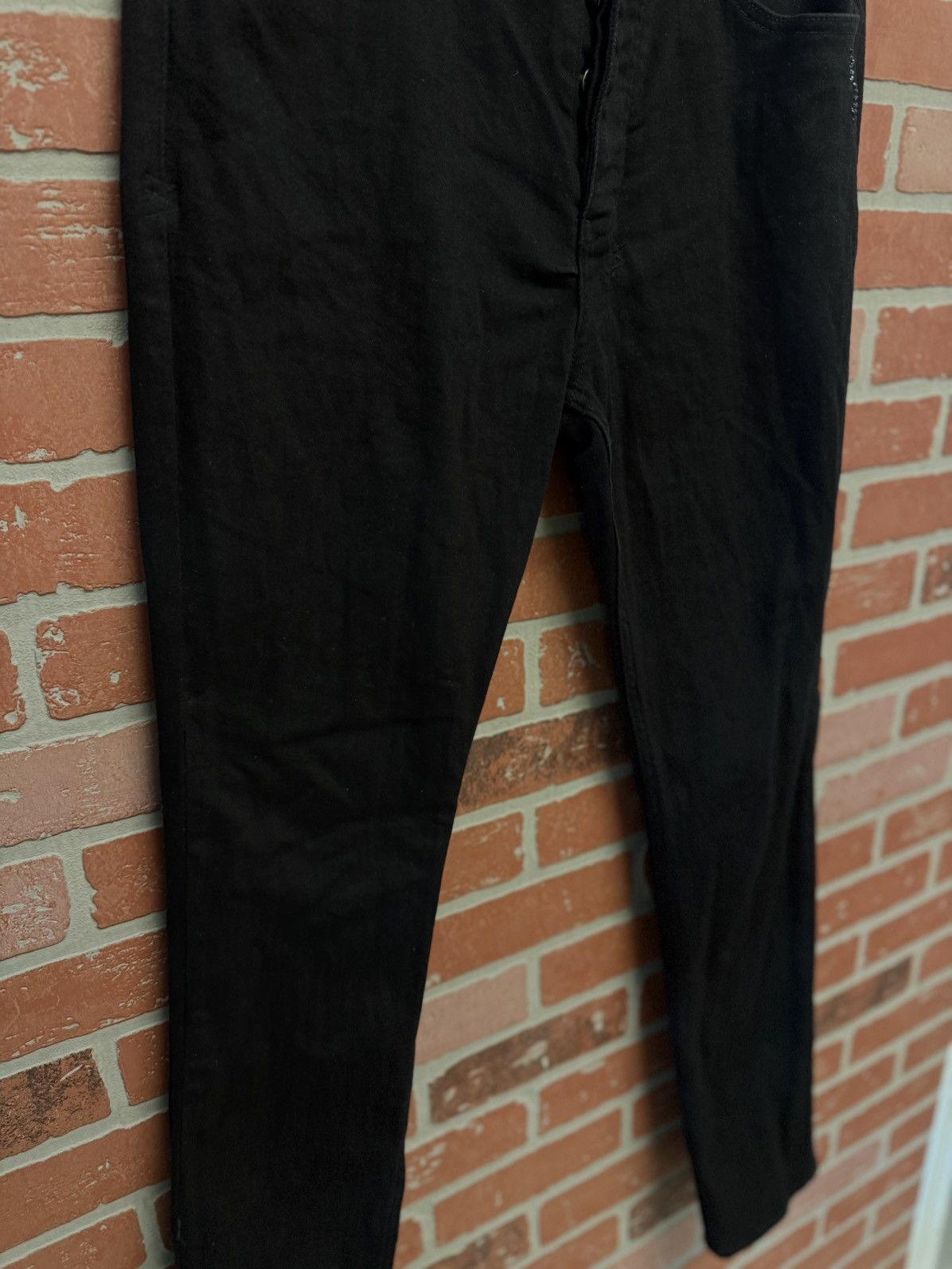 Ksubi Ksubi Black Jeans Crystals Size 33 Flawless 🧼 $350 Retail Size US 33 - 5 Thumbnail