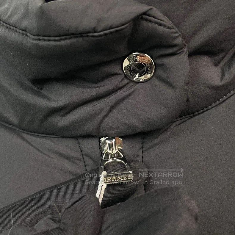 Hermes Hermes Stand Collar Down Jacket Size L / US 10 / IT 46 - 6 Thumbnail