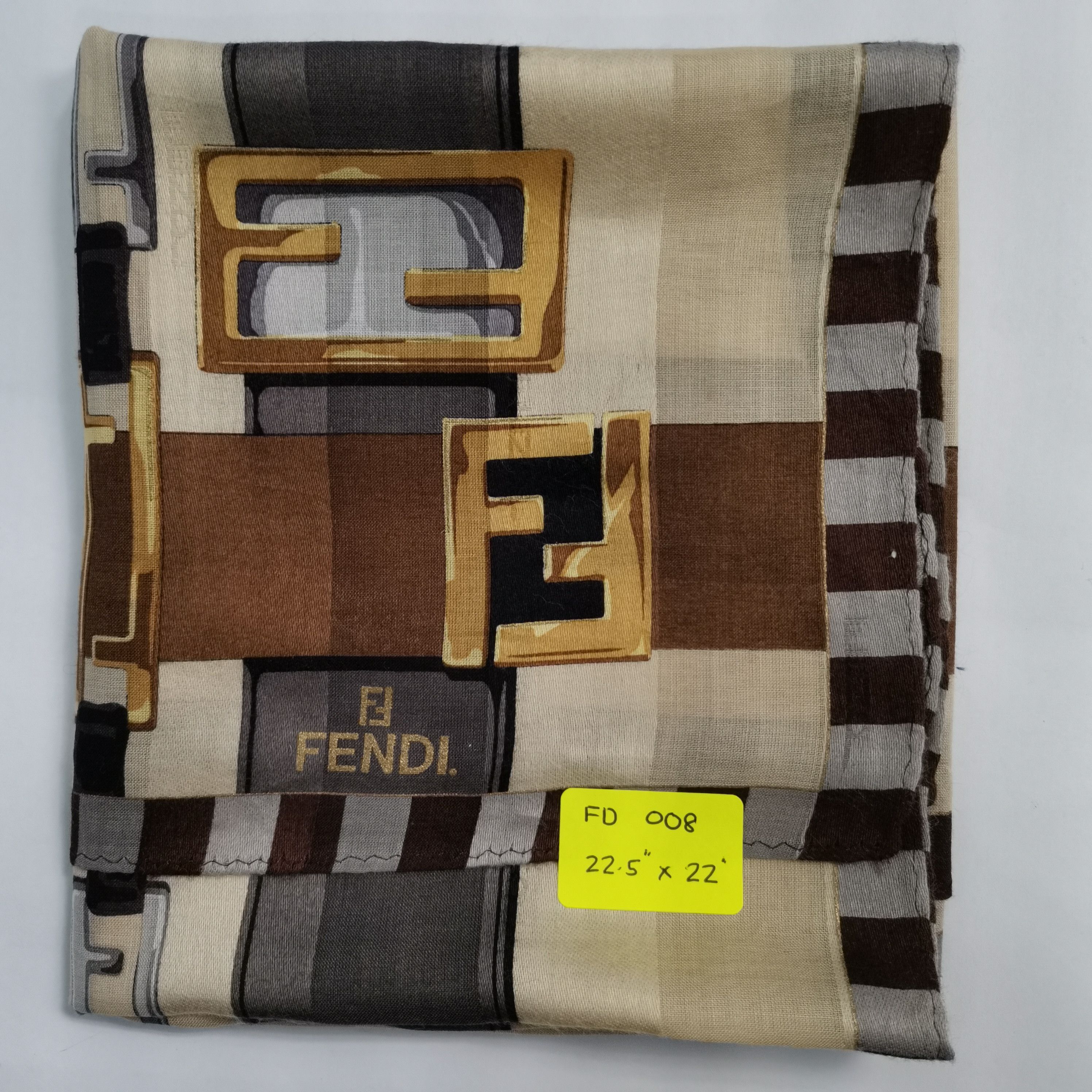 Fendi FENDI HANDKERCHIEF/ BANDANA/ SCARF Size ONE SIZE - 9 Thumbnail