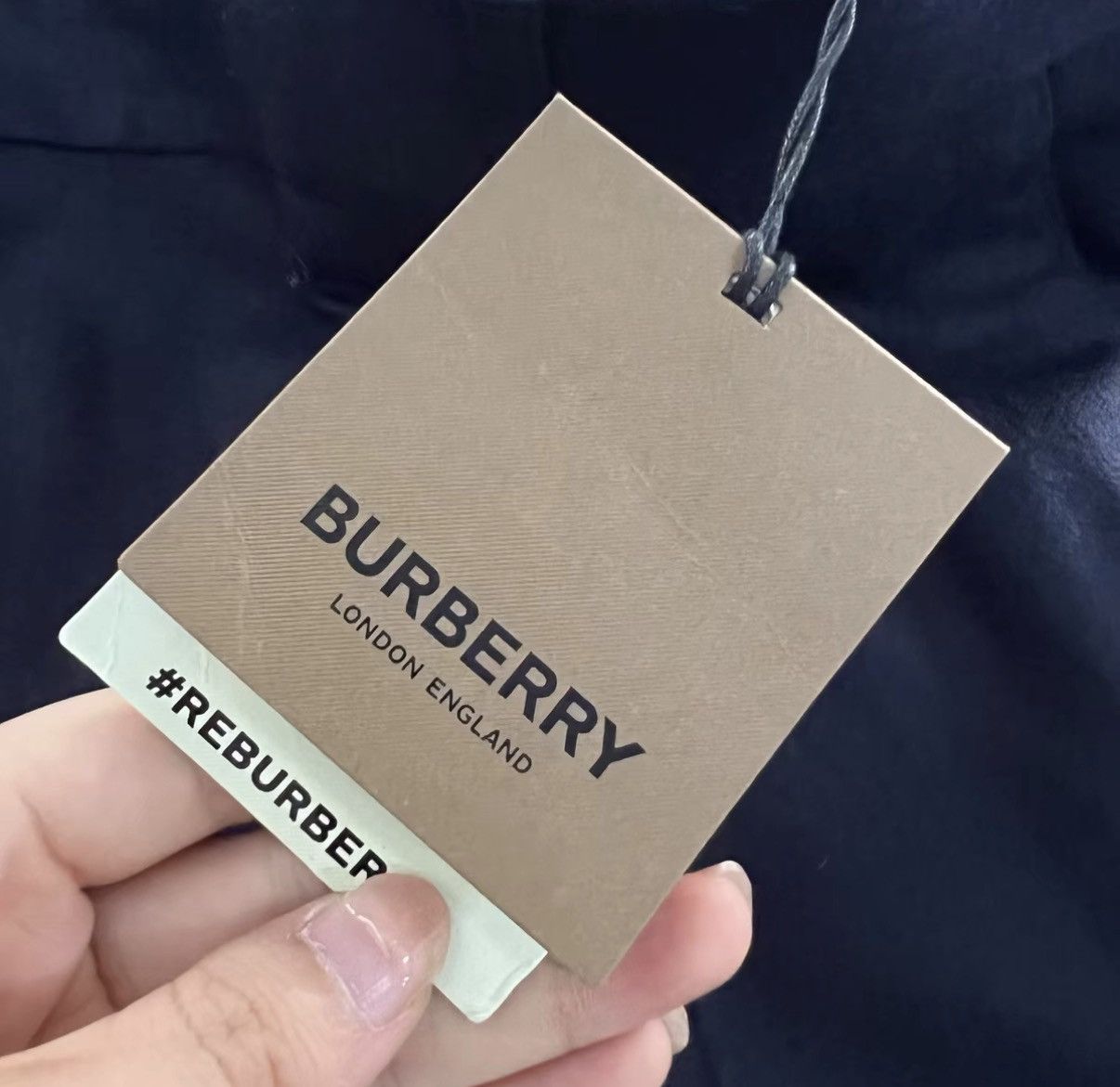 Burberry Burberry Navy Wide-leg Pants J41 Size 27" / US 4 / IT 40 - 3 Thumbnail
