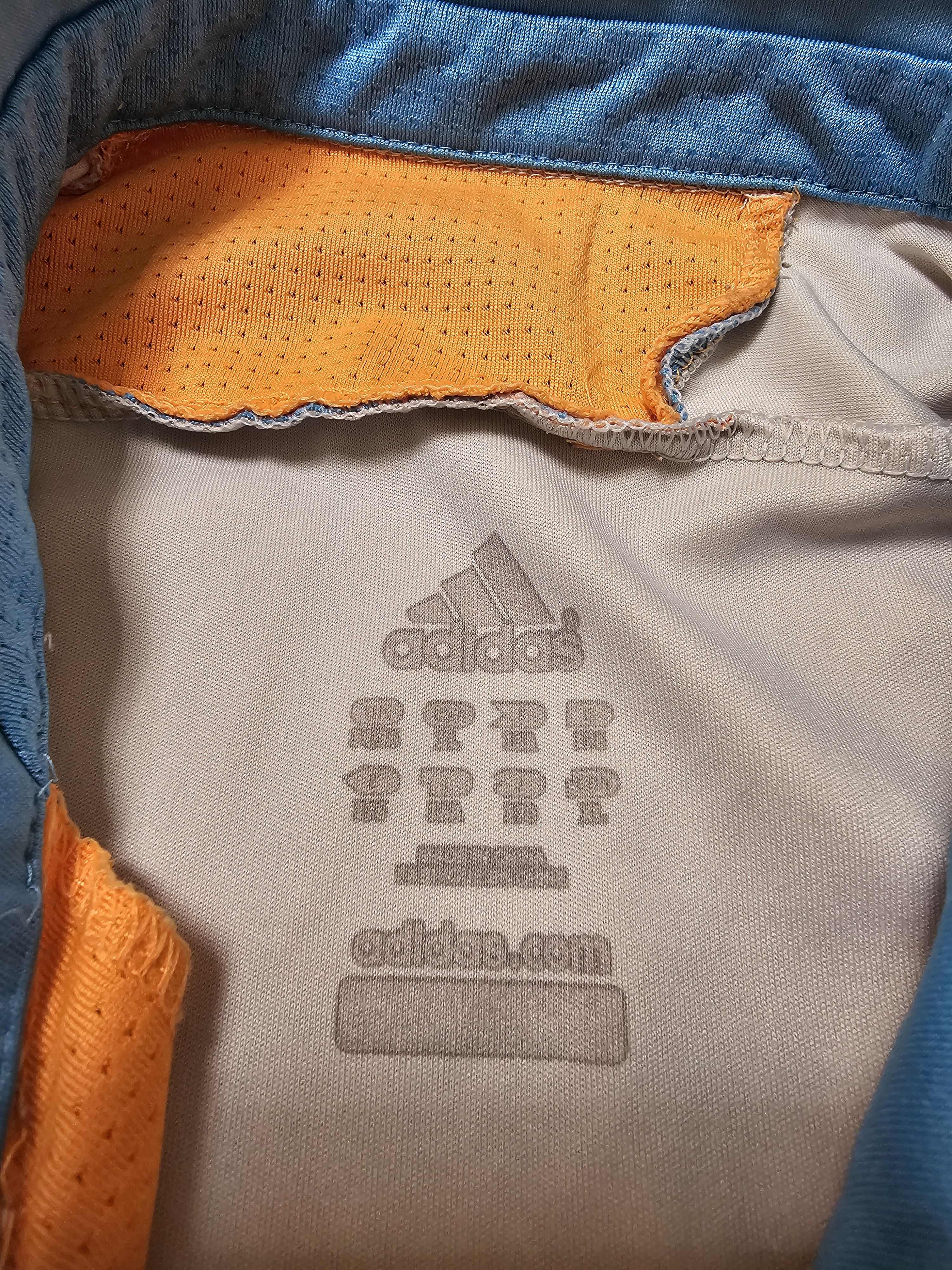 Adidas OLYMPIQUE MARSEILLE 2007 2008 THIRD FOOTBALL SOCCER JERSEY Size US S / EU 44-46 / 1 - 6 Thumbnail