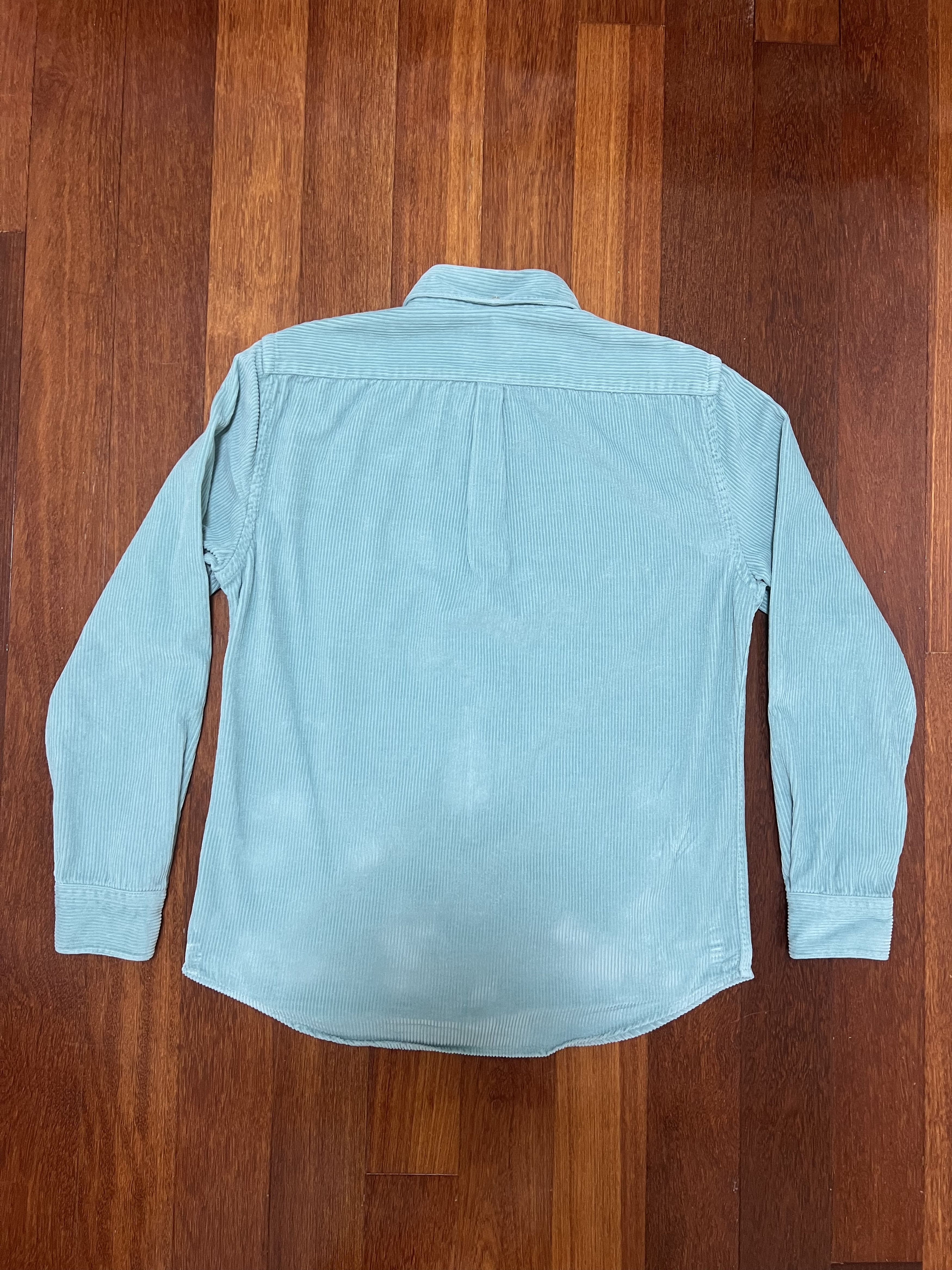 Portuguese Flannel 💚 Portuguese Flannel Lobo Shirt Turquoise Medium NEW Size US M / EU 48-50 / 2 - 6 Thumbnail