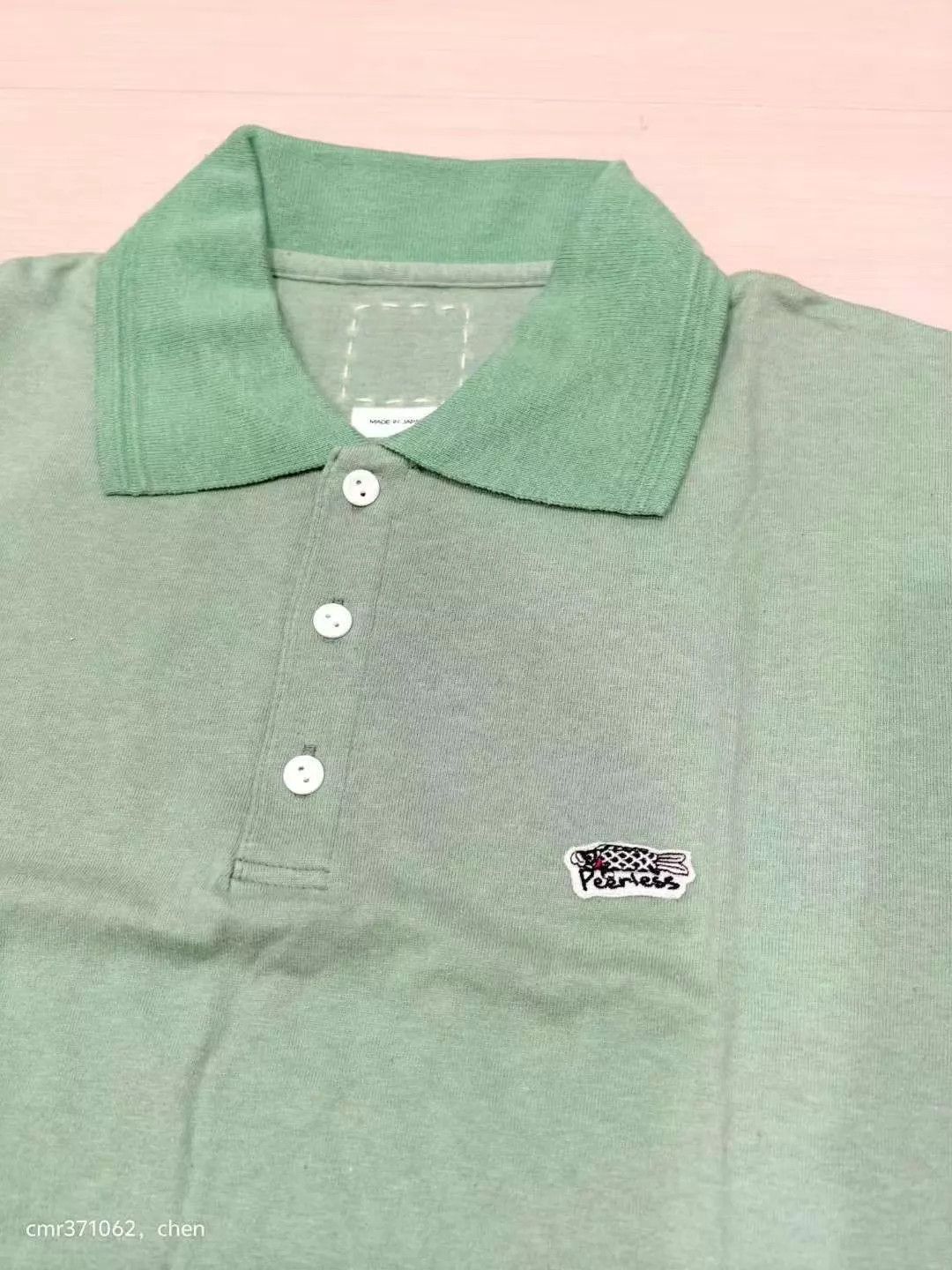 Visvim VISVIM 22SS JUMBO WELLER S/S LT GREEN 1 CARP POLO Size US S / EU 44-46 / 1 - 2 Thumbnail