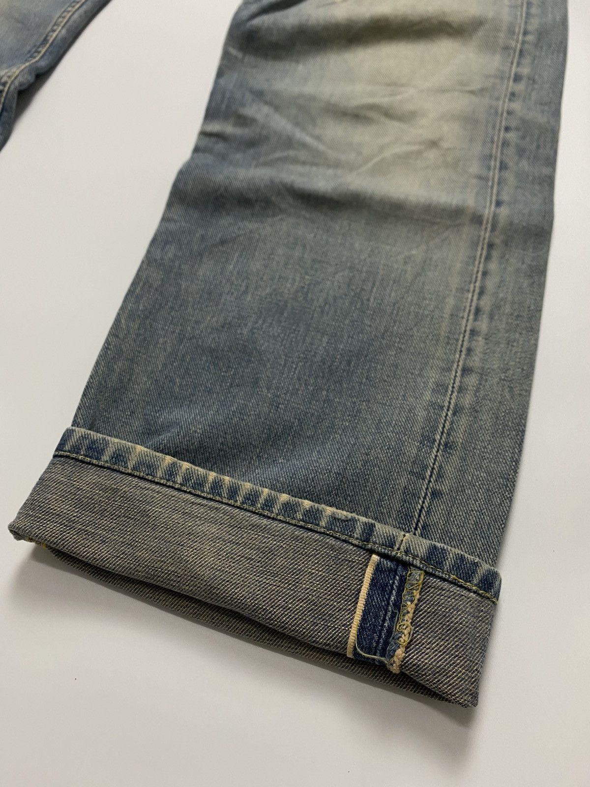 Lee Rare Vintage 80s Lee Union Made Half selvedge W34 Size US 34 / EU 50 - 4 Thumbnail