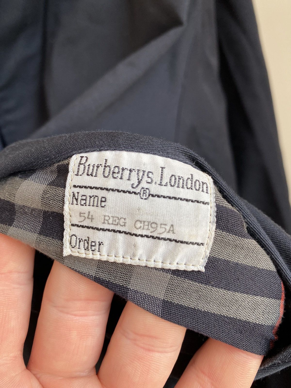 Burberry × Vintage Burberrys Vintage Men's Jacket Size US L / EU 52-54 / 3 - 9 Thumbnail