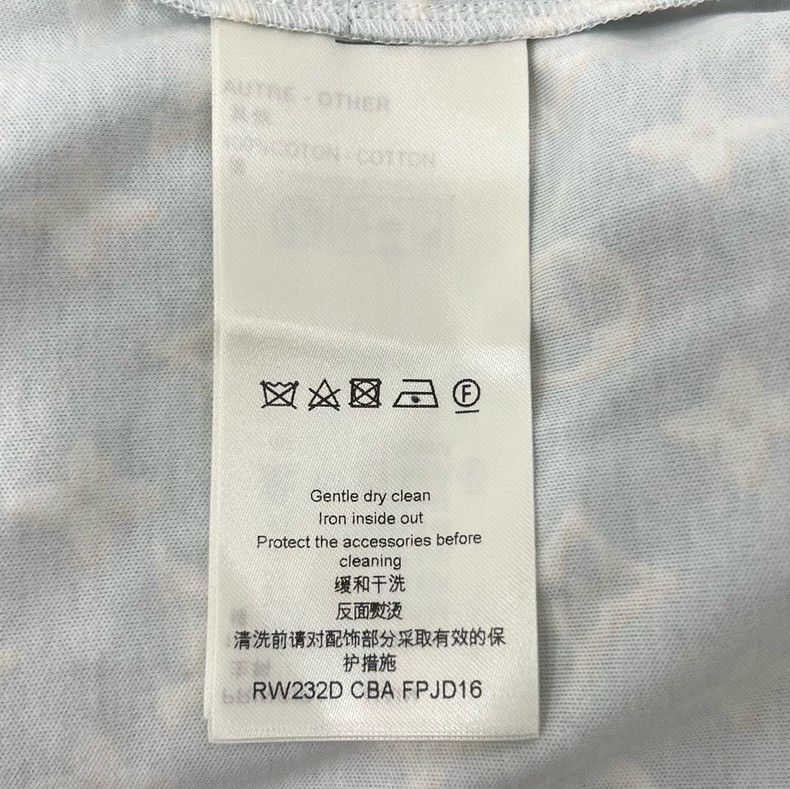 Louis Vuitton Louis Vuitton Blue full print print print dress Size XS / US 0-2 / IT 36-38 - 6 Thumbnail