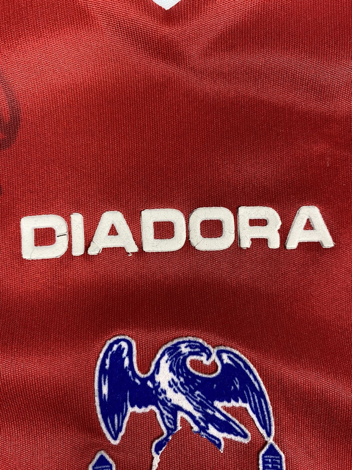 Diadora × Vintage Vintage Diadora Crystal Palace Soccer Jersey Boys Size US S / EU 44-46 / 1 - 9 Thumbnail