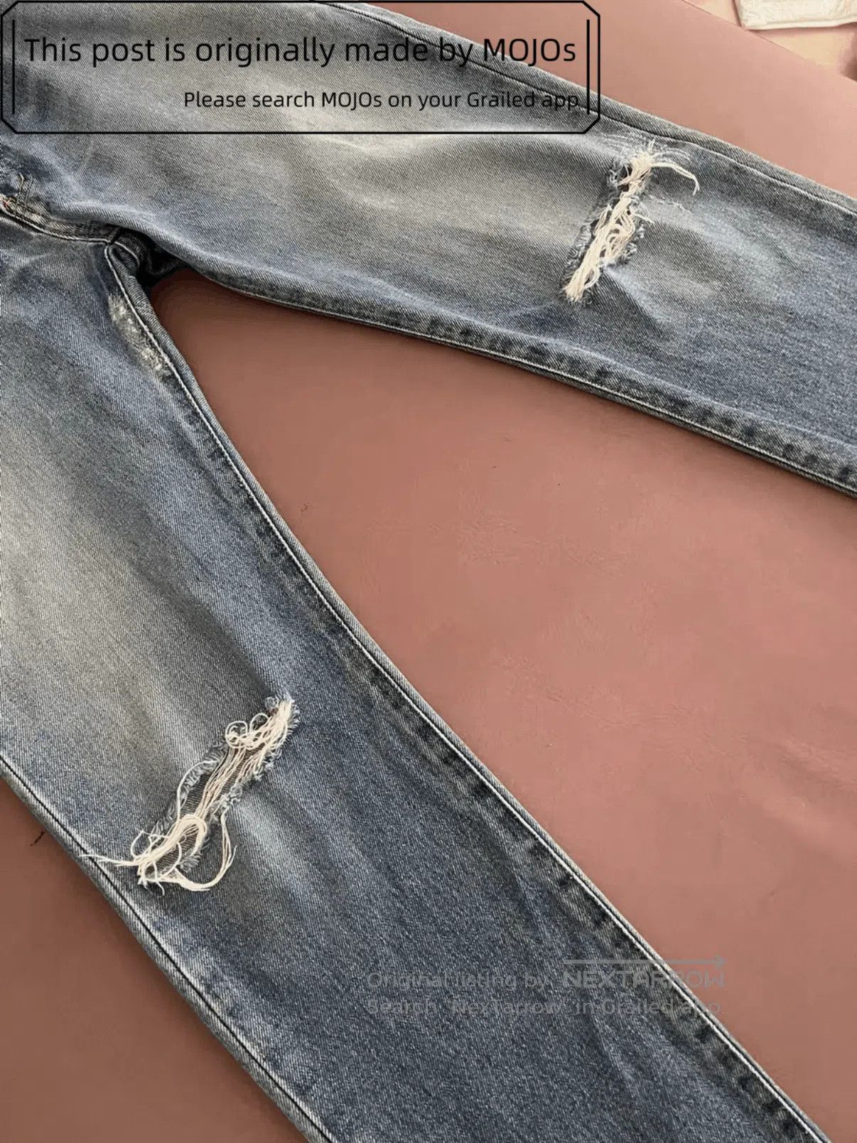 Saint Laurent Paris Sz 32 Saint Laurent Paris 16SS Double Cut Denim mojos151424 Size US 32 / EU 48 - 5 Thumbnail