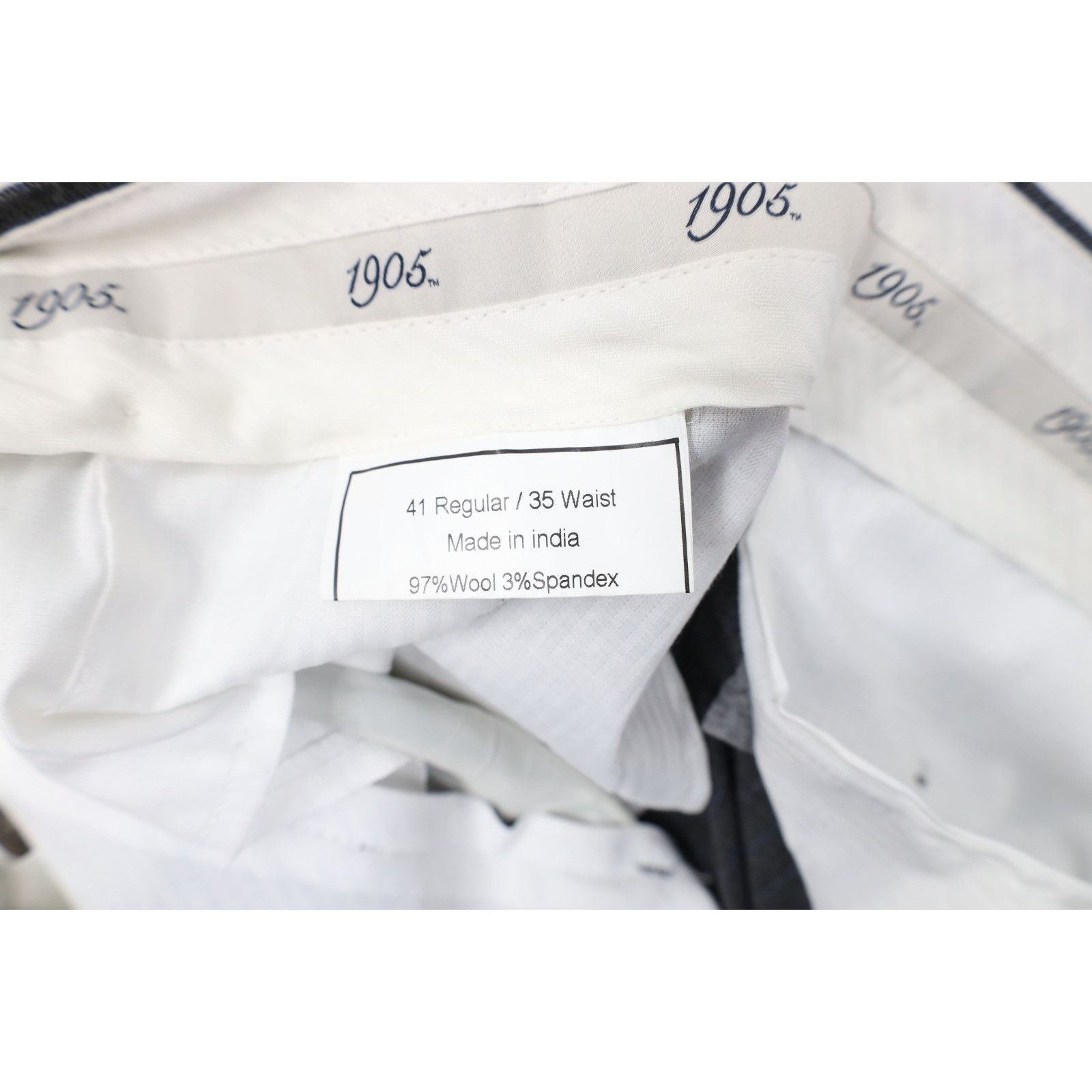 Jos. A. Bank Jos A Bank Brr Comfort Wool 2 Piece Suit Weddinging Gr Size 40R - 16 Thumbnail