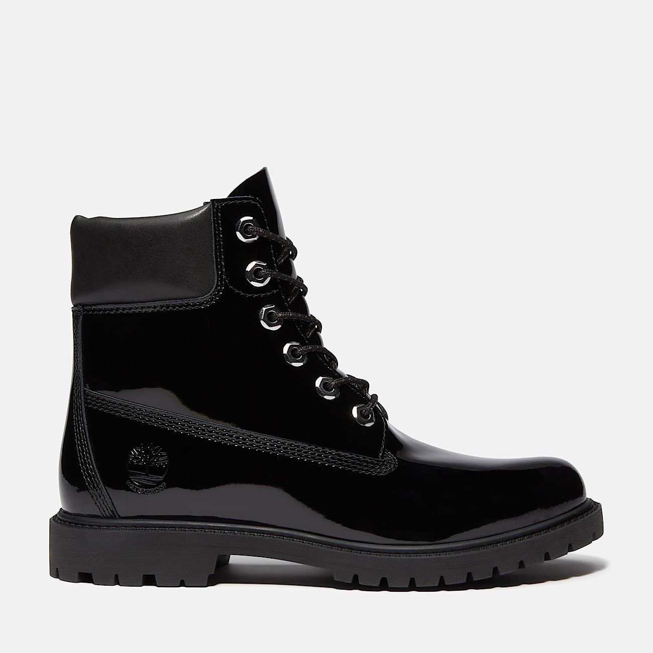Timberland TIMBERLAND WOMEN'S 7.5 PATENT LEATHER PREMIUM 6-INCH WP BOOT Size US 7.5 / IT 37.5 - 1 Thumbnail