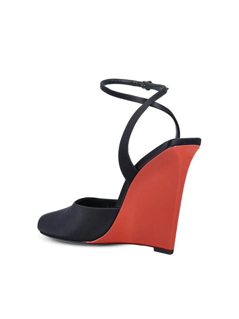 Saint Laurent Paris o1bcso1str0326 Scandale Satinate La Scandale in Black Size US 9 / IT 39 - 4 Thumbnail
