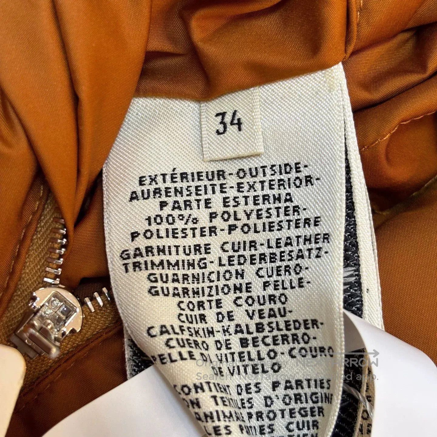 Hermes Hermes Orange Down Vest Size 34. Size US XS / EU 42 / 0 - 5 Thumbnail