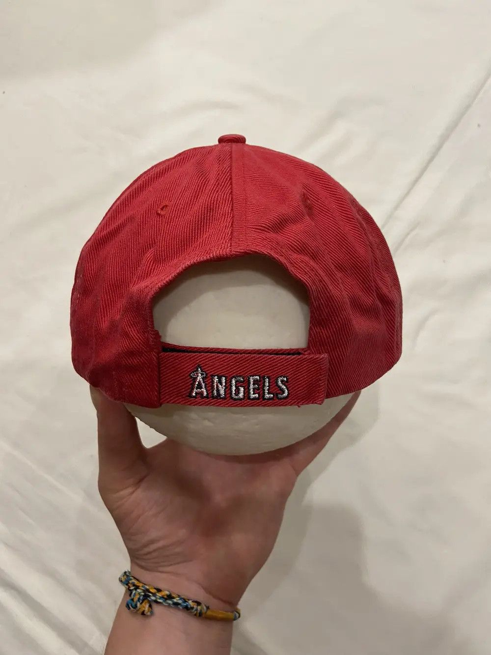 MLB VINTAGE RARE LOS ANGELES ANGELS LA Y2K BASEBALL MLB CAP HAT Size ONE SIZE - 4 Thumbnail