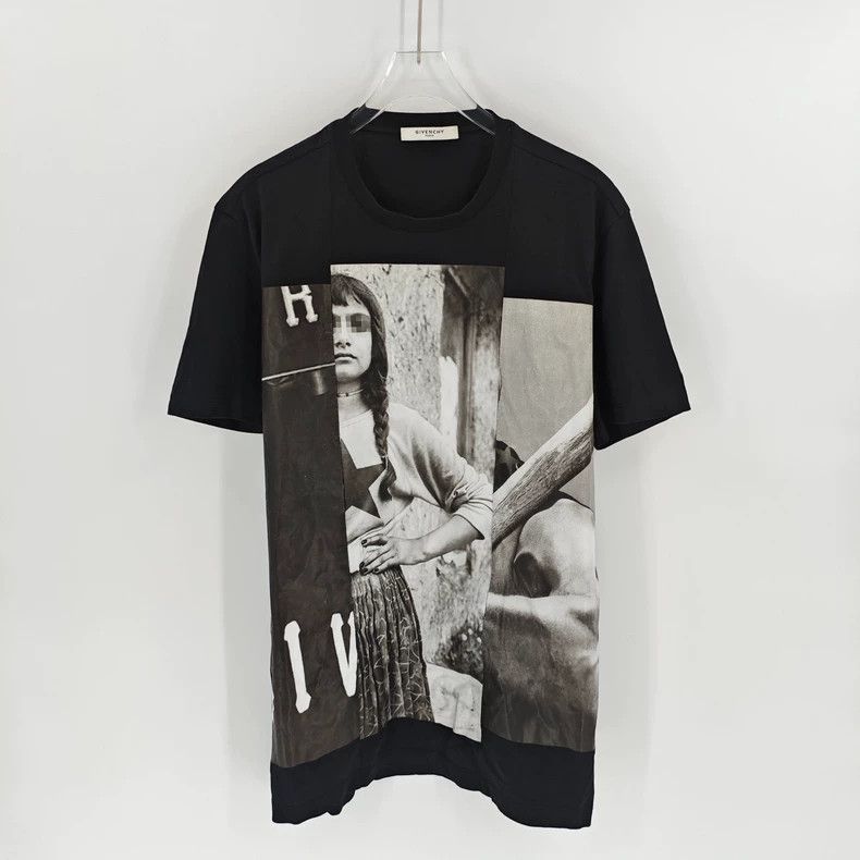 Givenchy Givenchy Black Character 3D Poster Printed Short Sleeve Size US XS / EU 42 / 0 - 1 Thumbnail
