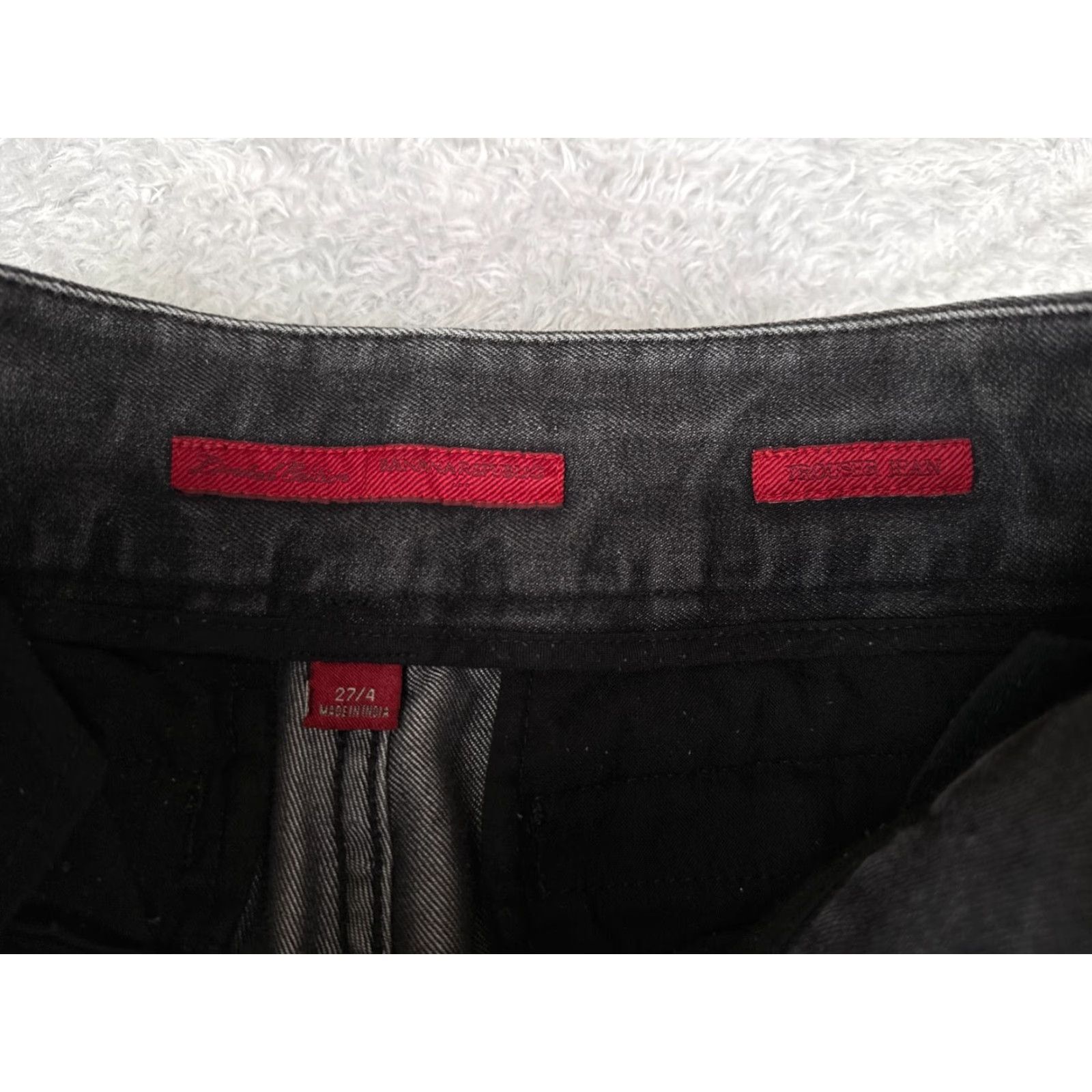 Banana Republic Banana Republic Jeans Women's 4 Black Denim Flared Regular Fit 30x31 Size 27" / US 4 / IT 40 - 6 Thumbnail