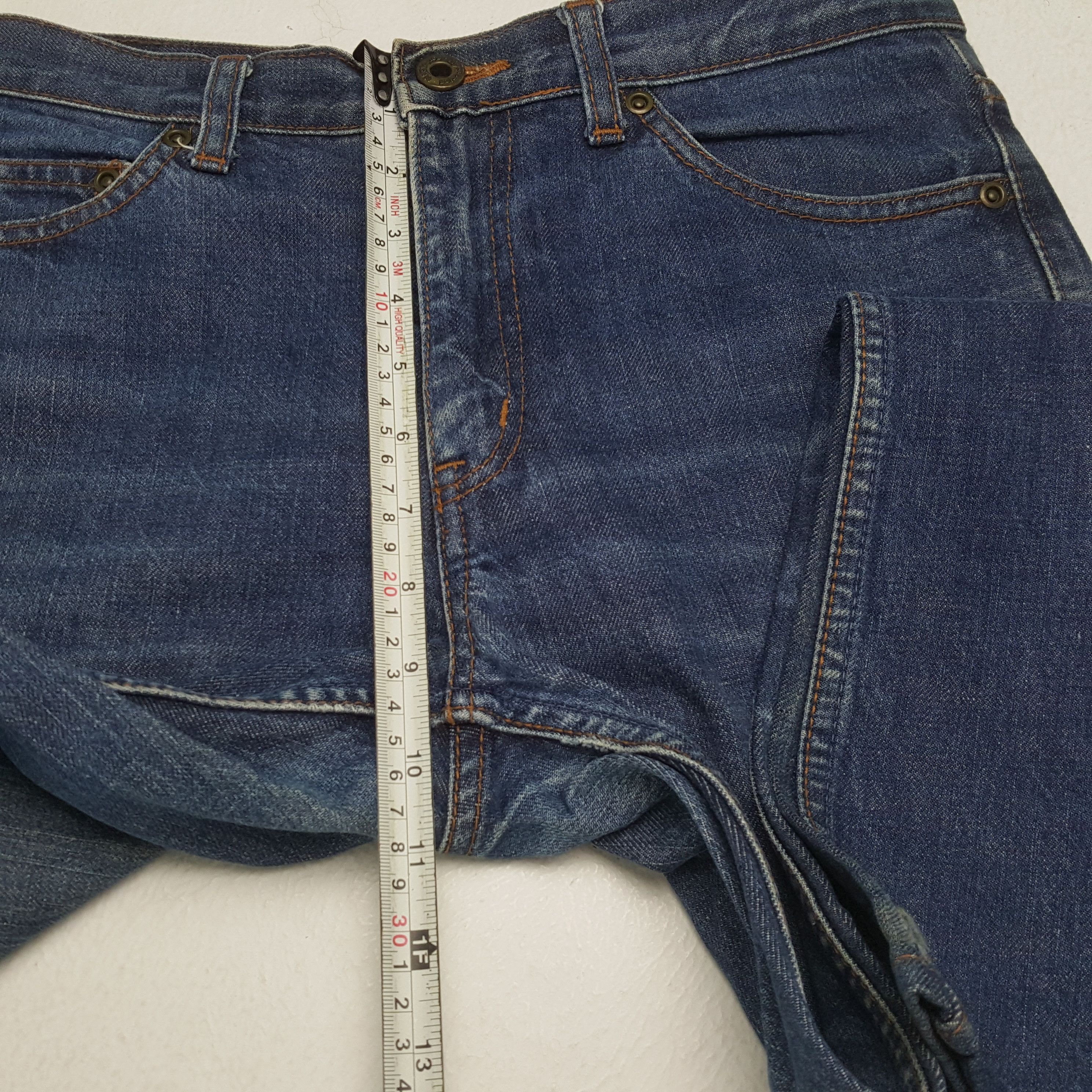 Hysteric Glamour HYSTERIC GLAMOUR Japanese Brand Streetwear Custom Art Jeans Size 29" - 8 Thumbnail