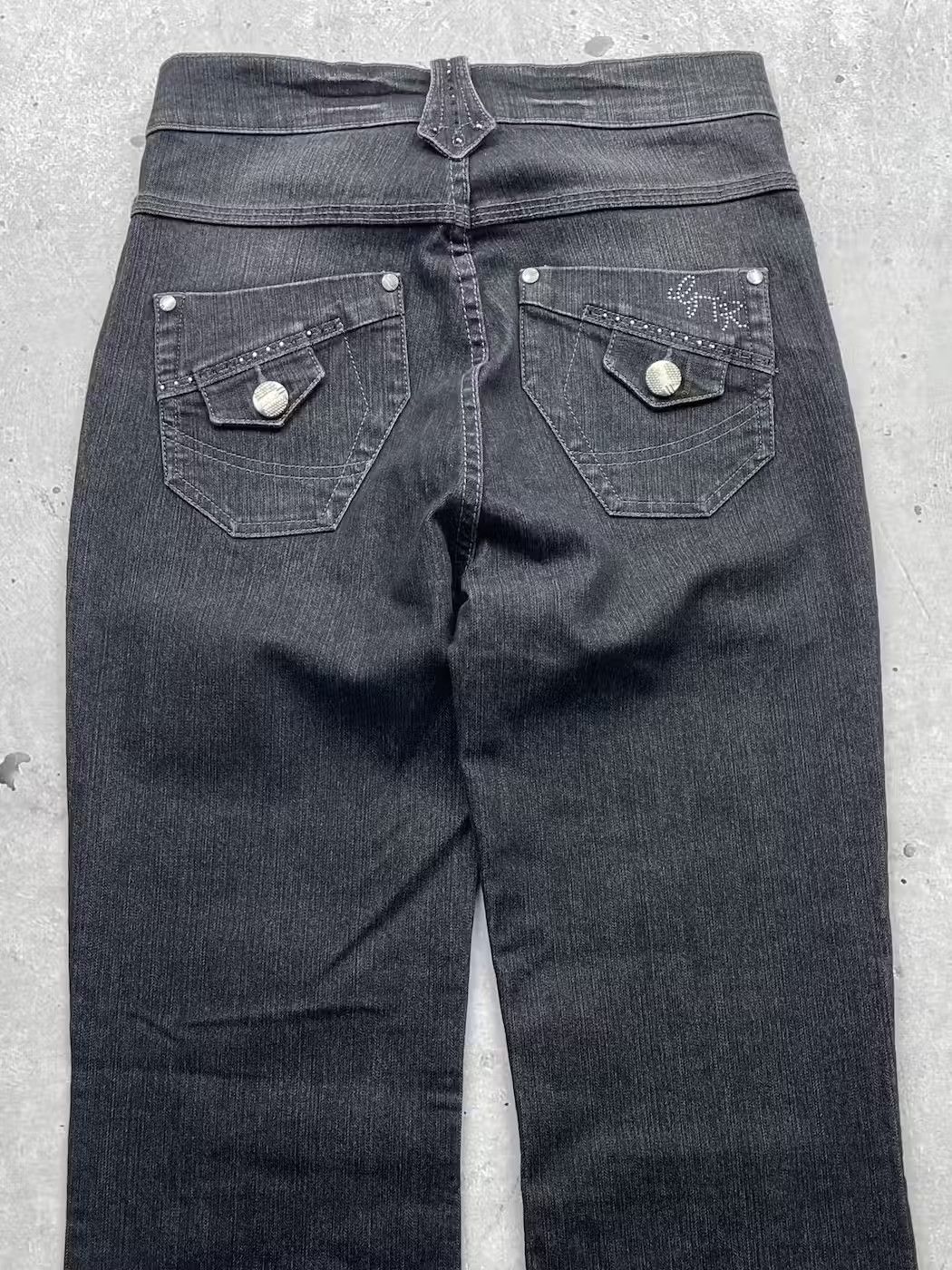 Japanese Brand × Vintage Vintage Flared Jeans Size 31" - 5 Thumbnail