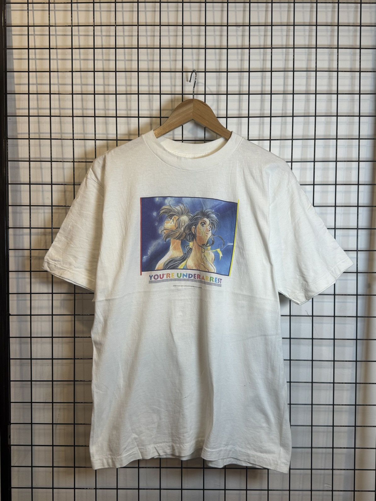 Anime vintage 90s anime shirt youre under arrest Size US L / EU 52-54 / 3 - 1 Thumbnail