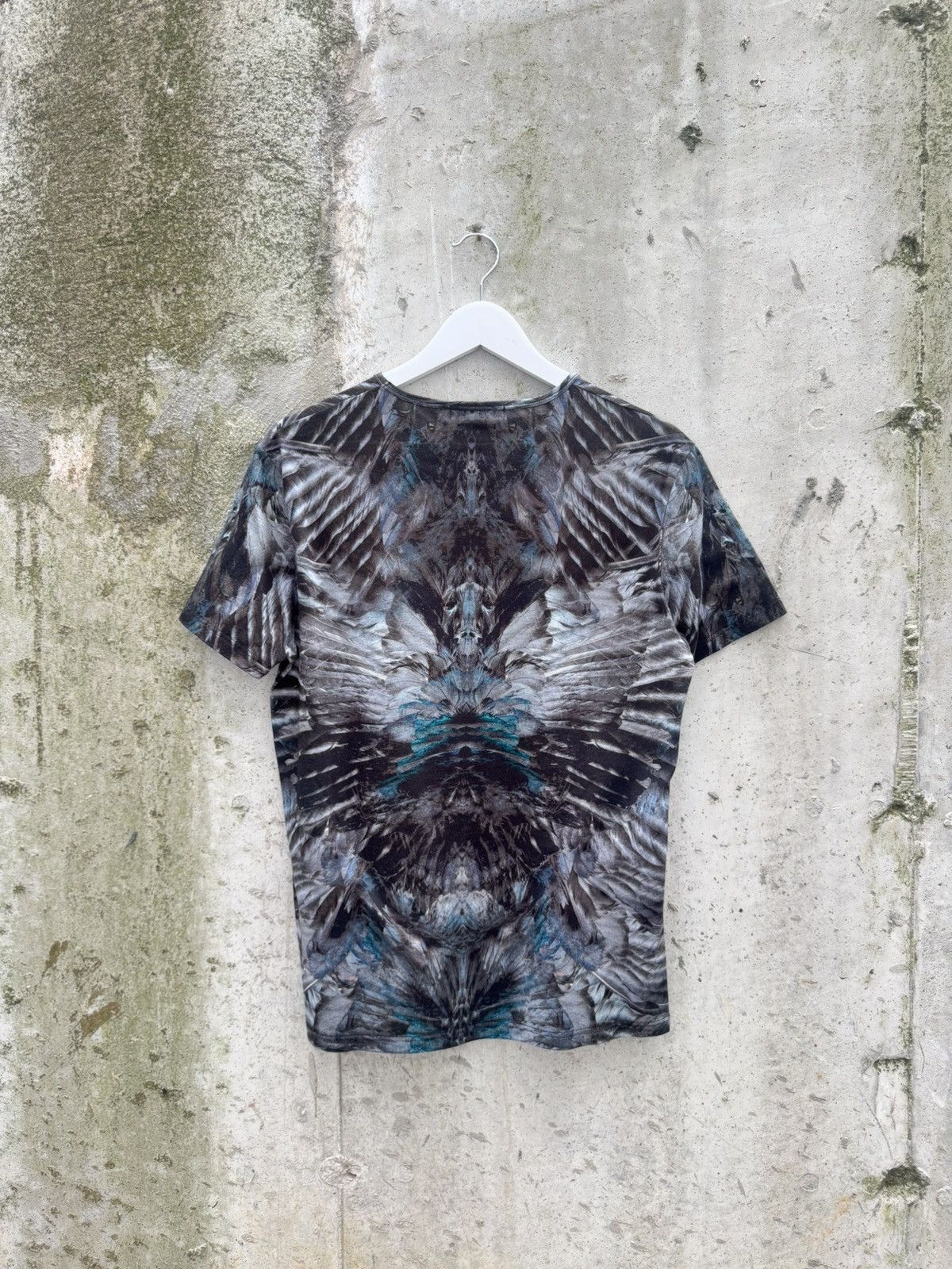Alexander McQueen SS12 Alexander McQueen Raven Skull Tee Size US M / EU 48-50 / 2 - 2 Thumbnail
