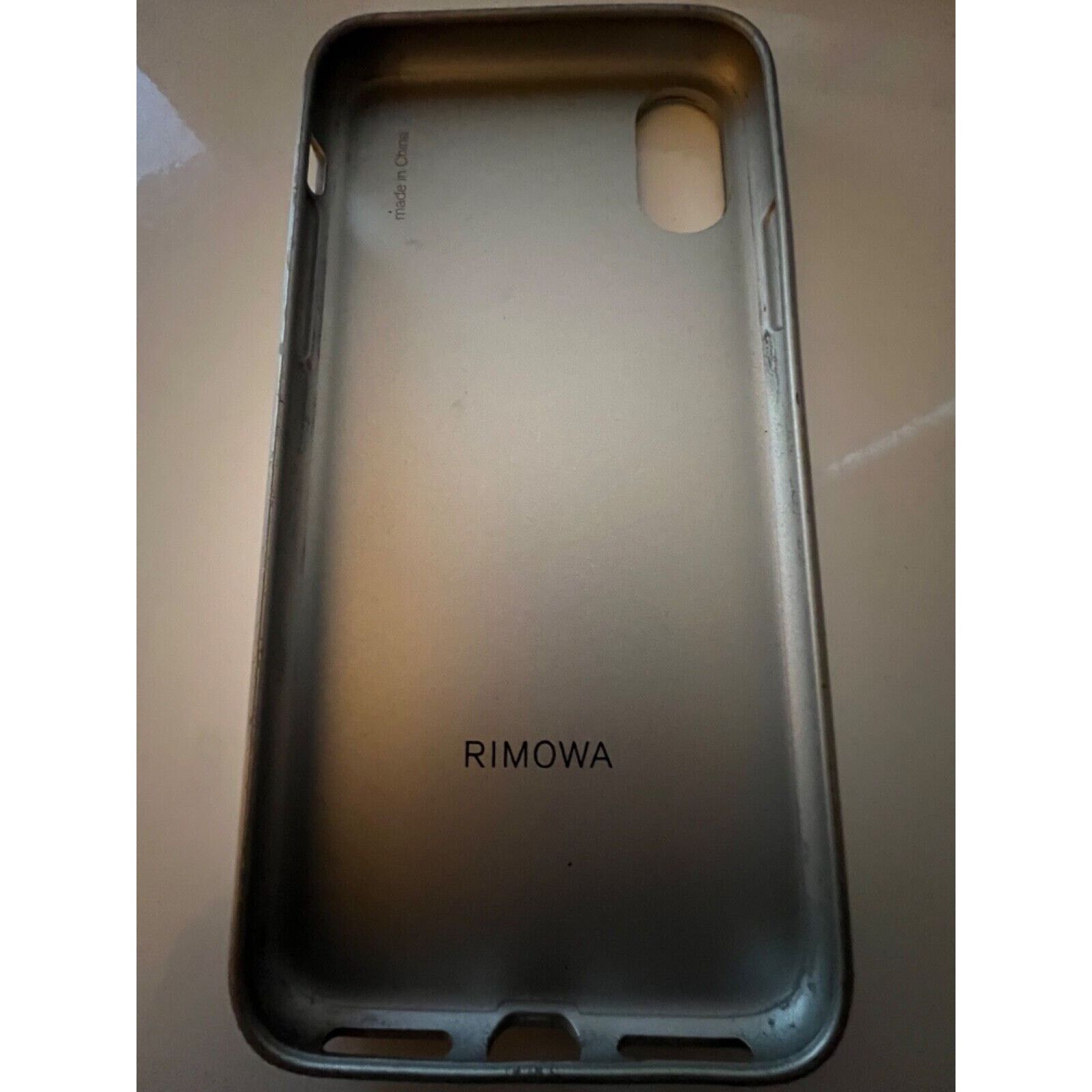 Rimowa iPhone XS Max Aluminum Case hotsell New